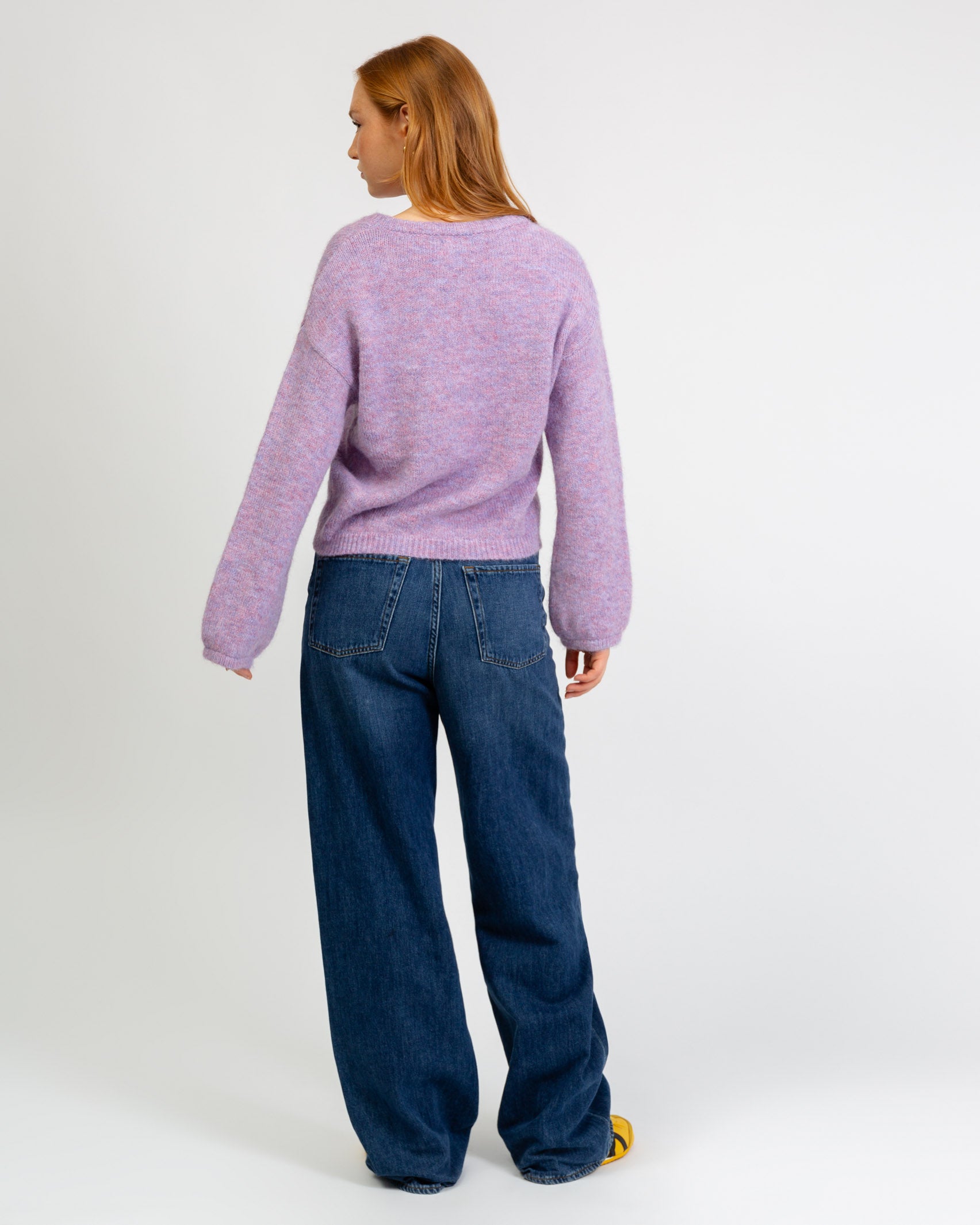 Weicher Pullover mit Rundhalsausschnitt