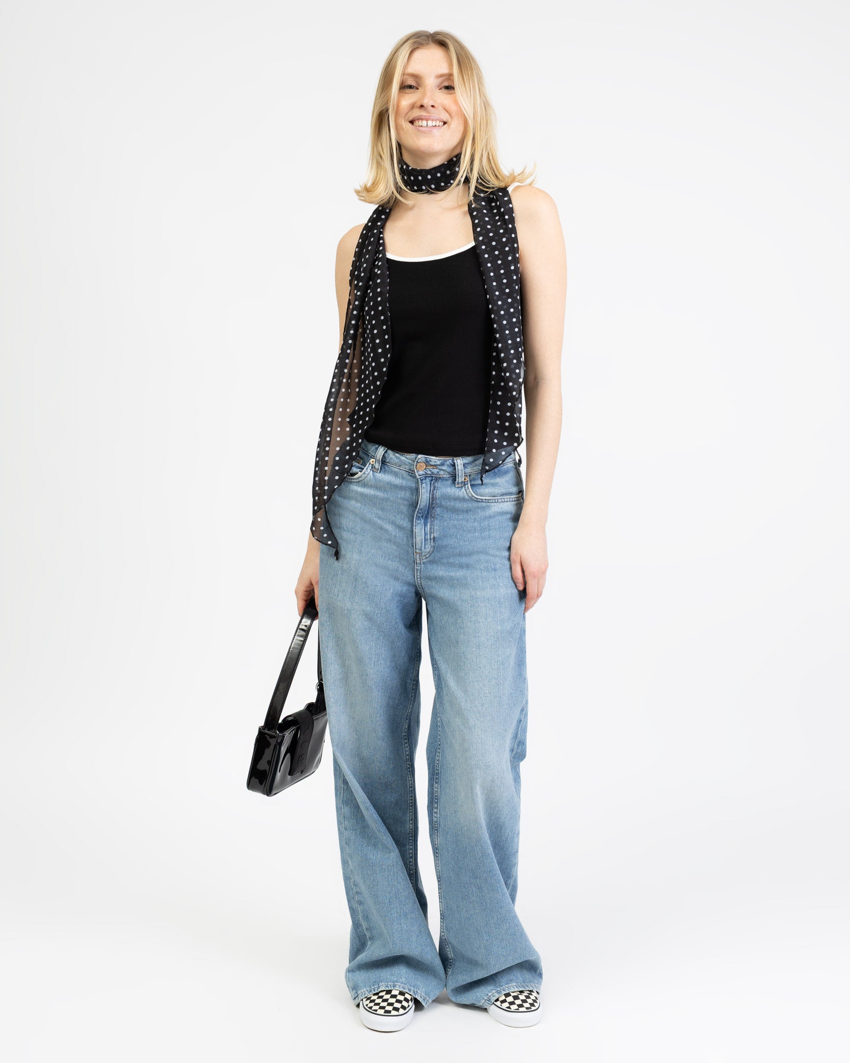 Zweifarbiges Tanktop