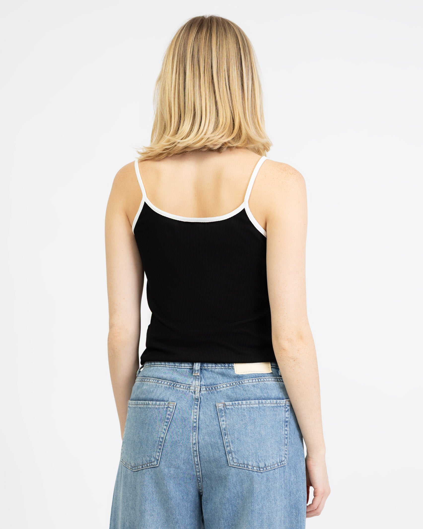 Zweifarbiges Tanktop