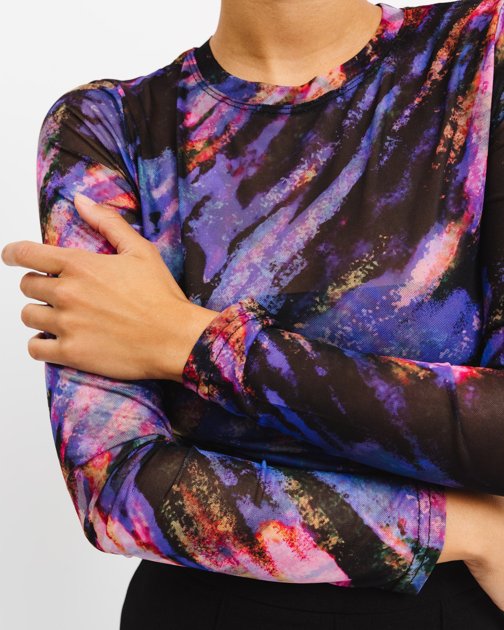 Langarm Body in Lilatönen - Broke + Schön