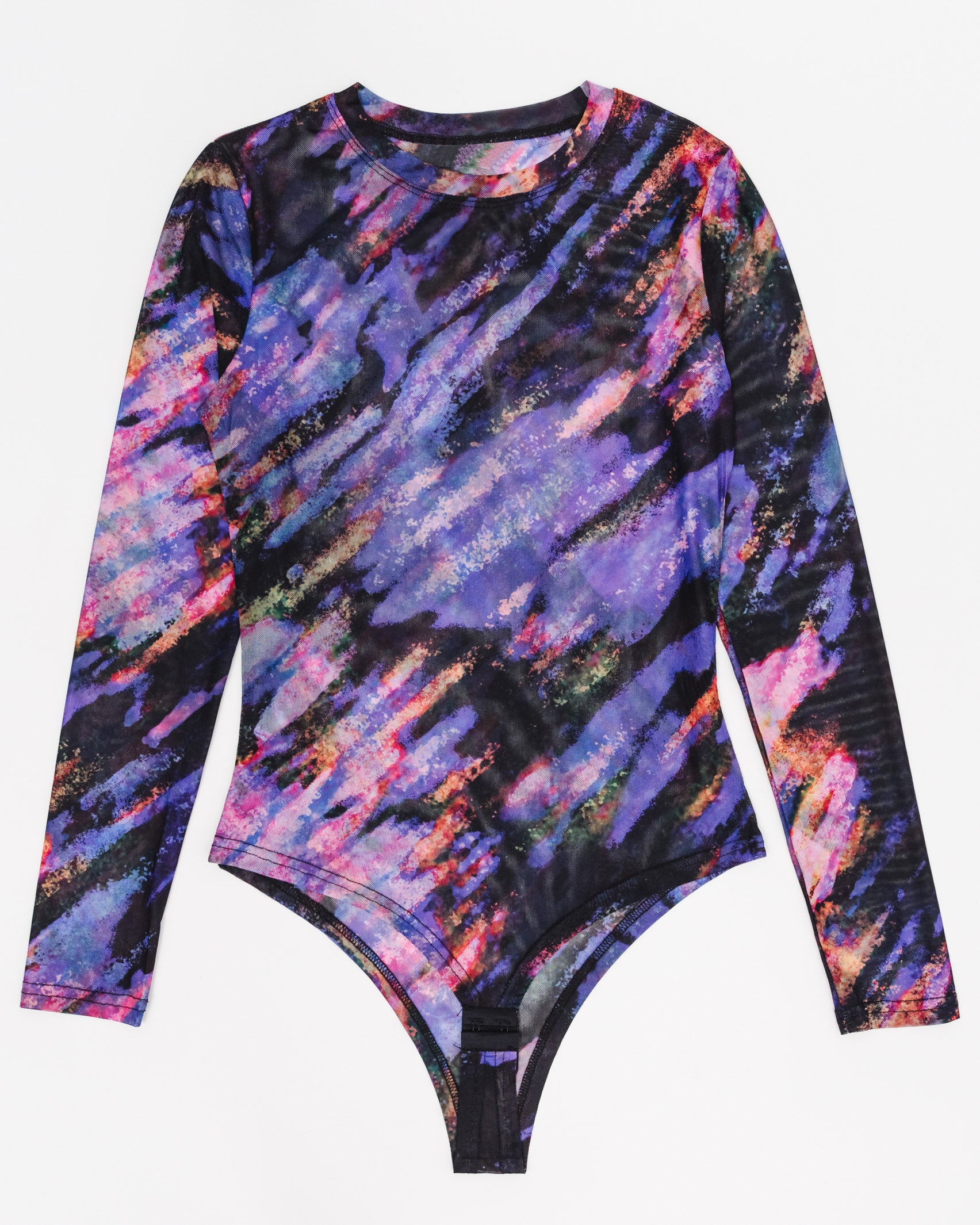 Langarm Body in Lilatönen - Broke + Schön