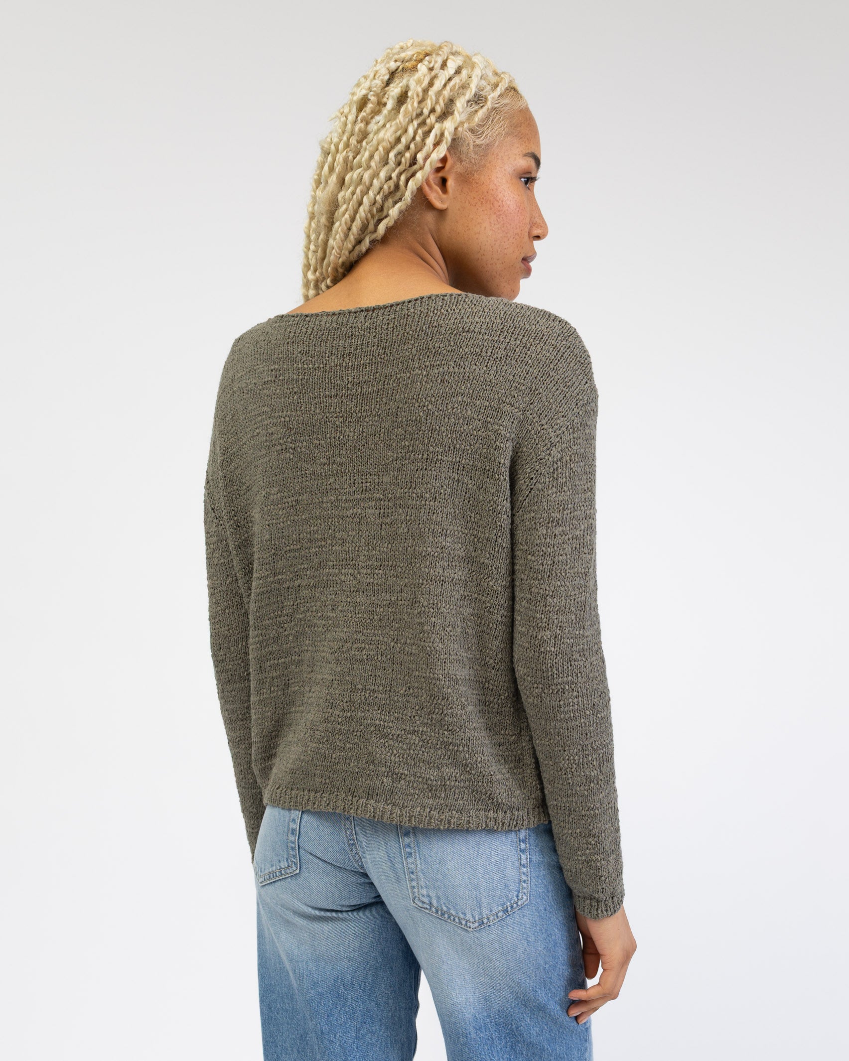 Pullover mit Waffelmuster