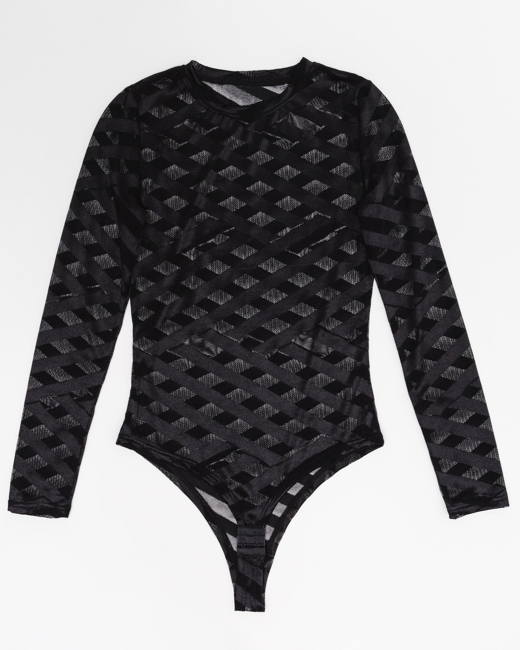 Mesh Body mit Streifen - Broke + Schön