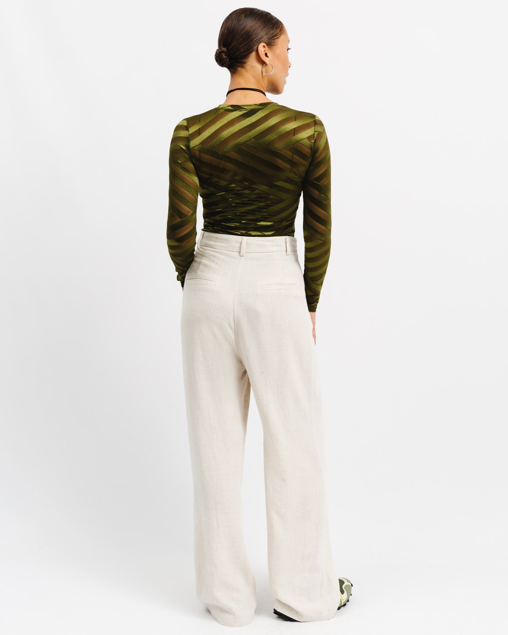 Mesh Body mit Streifen - Broke + Schön