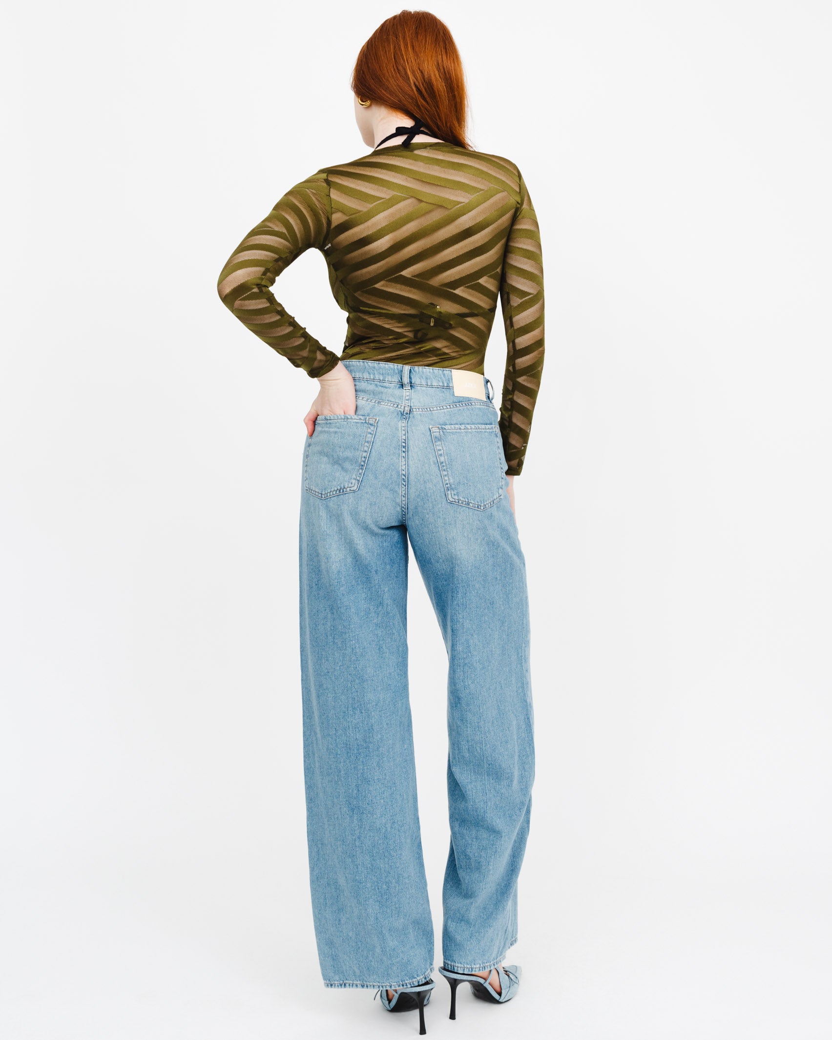 Mesh Body mit Streifen - Broke + Schön