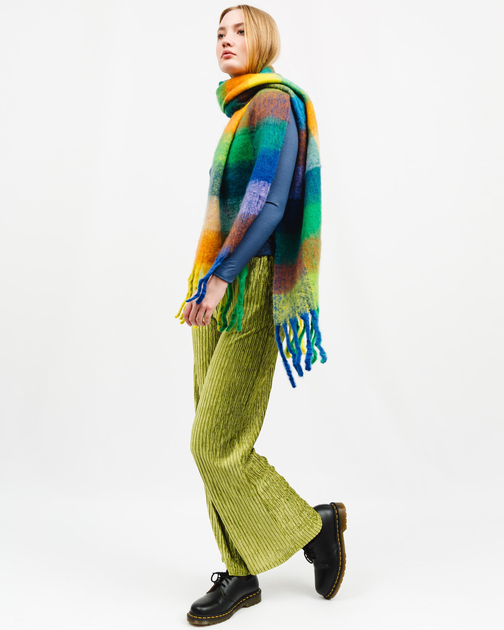 Weicher Schal mit Fransen - Broke + Schön