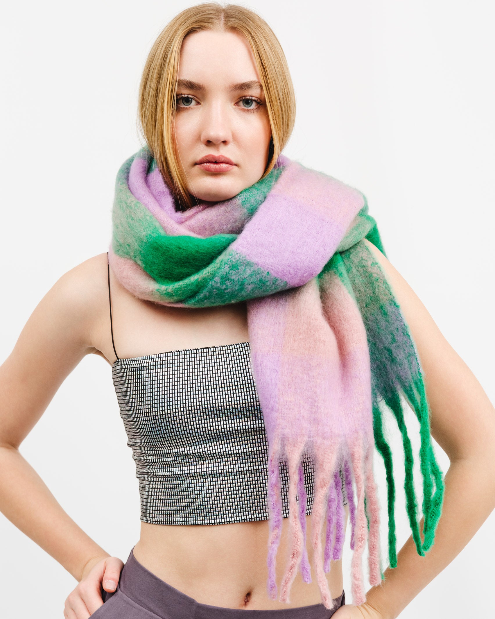 Weicher Schal mit Fransen - Broke + Schön