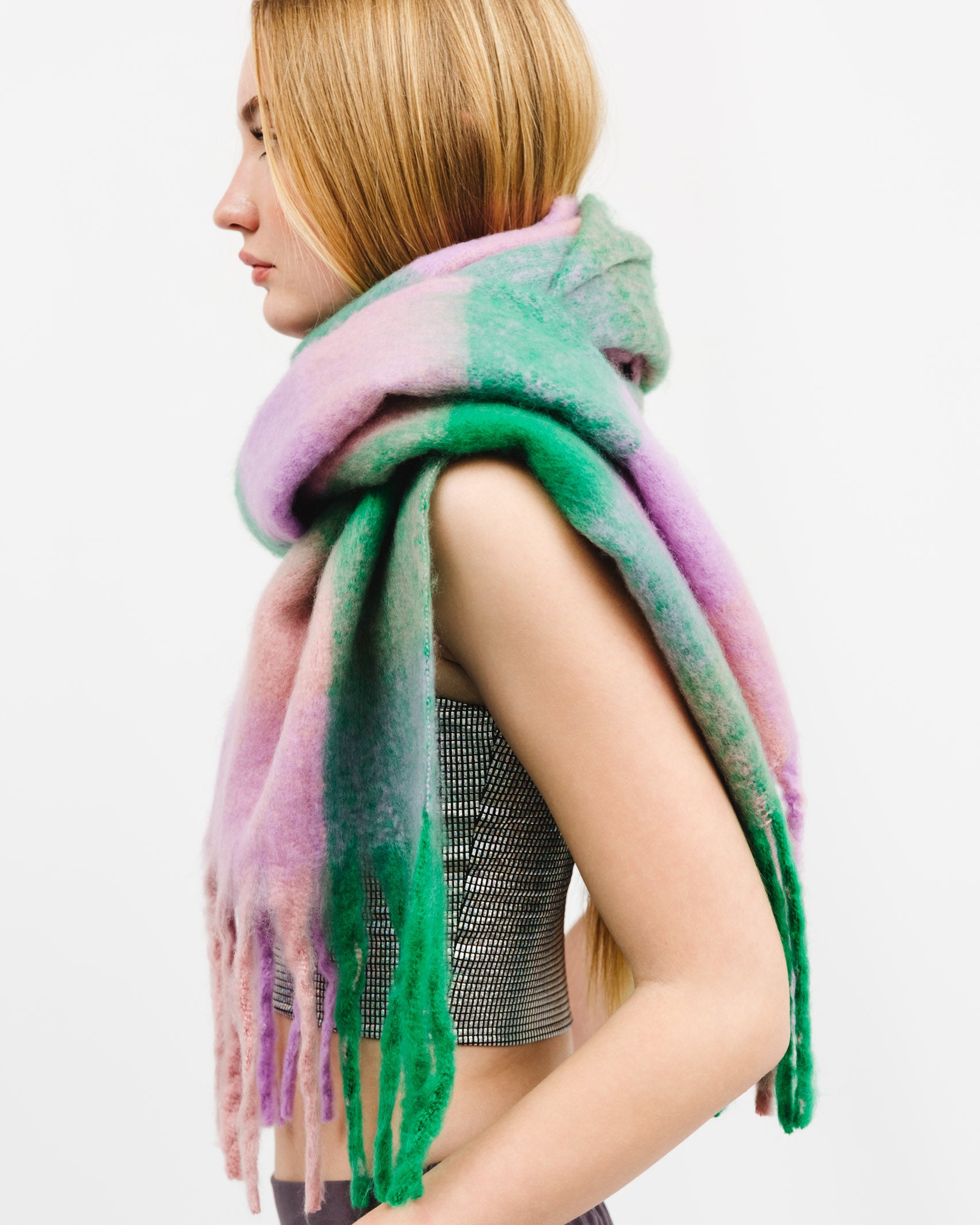 Weicher Schal mit Fransen - Broke + Schön