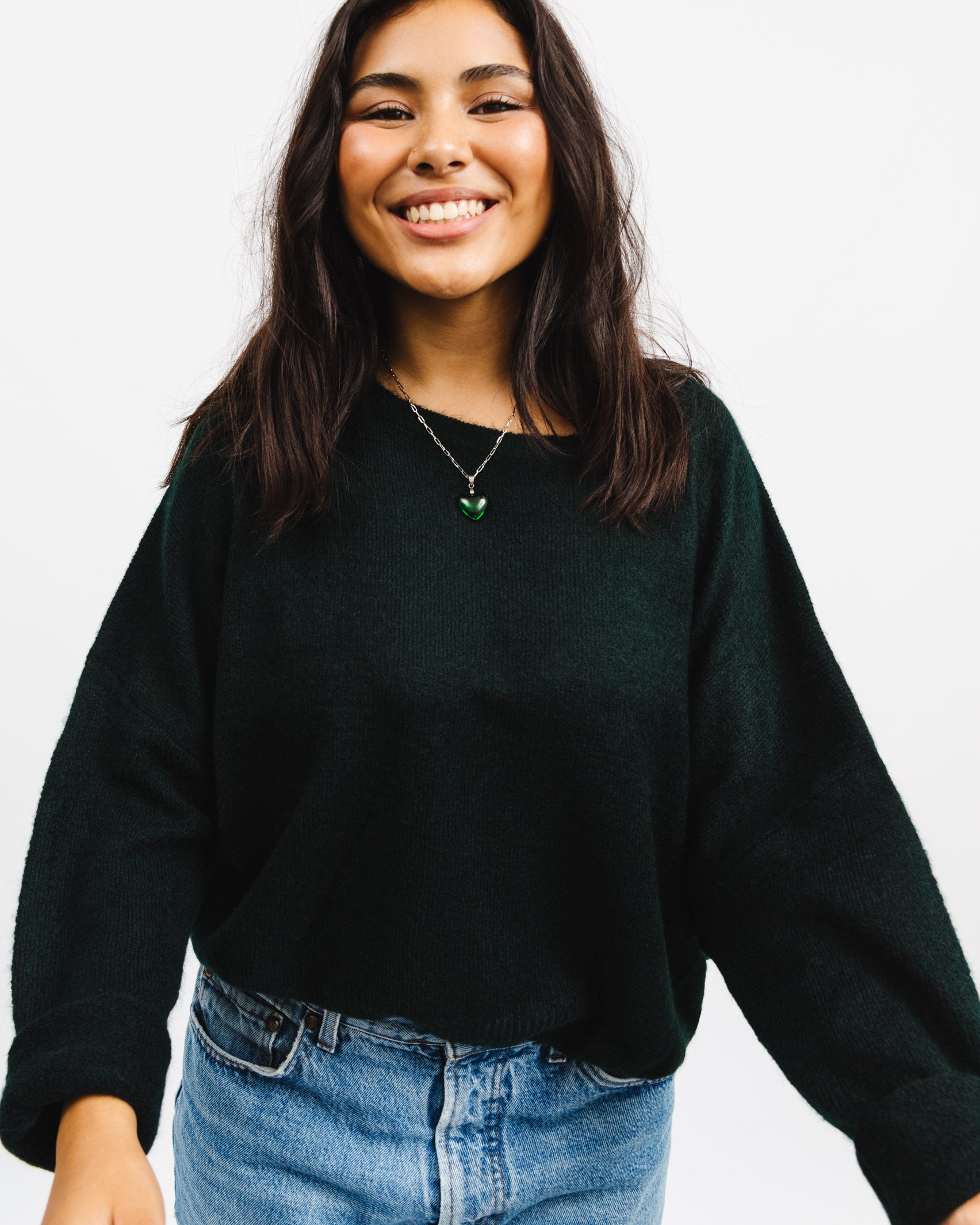 Weicher Pullover mit überlangen Ärmeln - Broke + Schön