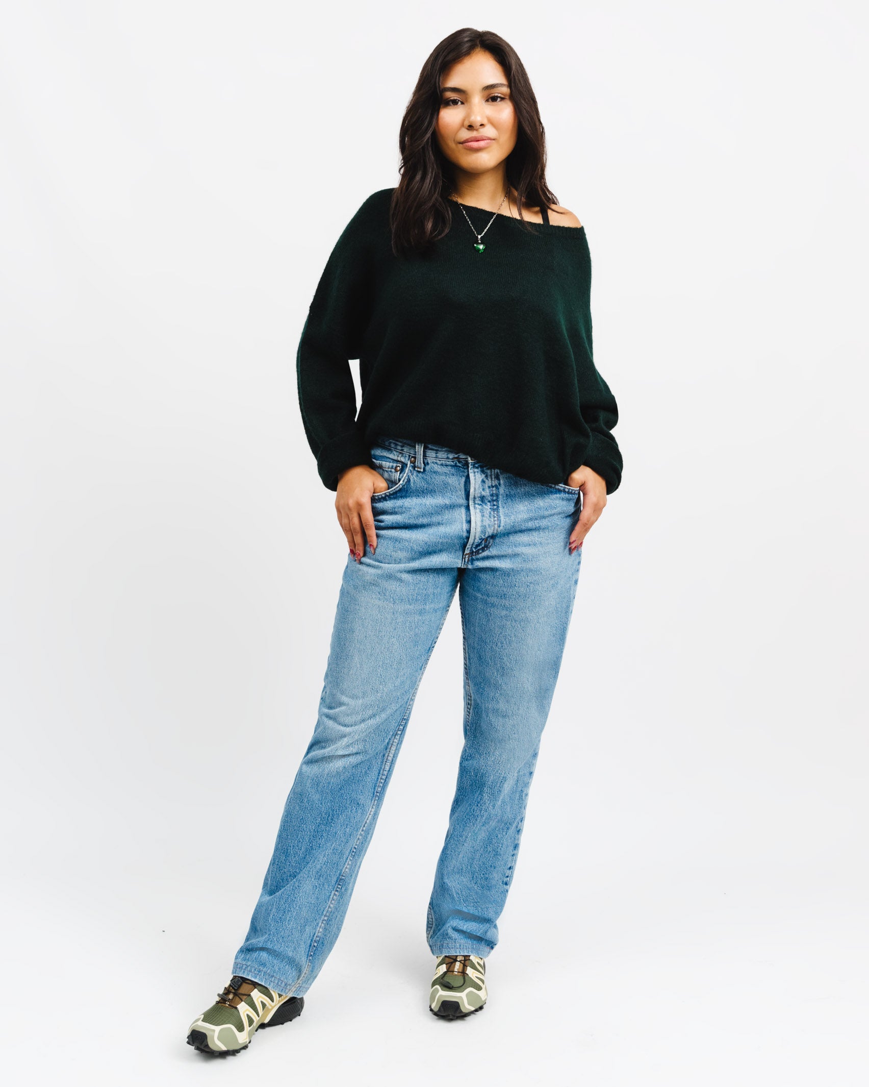 Weicher Pullover mit überlangen Ärmeln - Broke + Schön