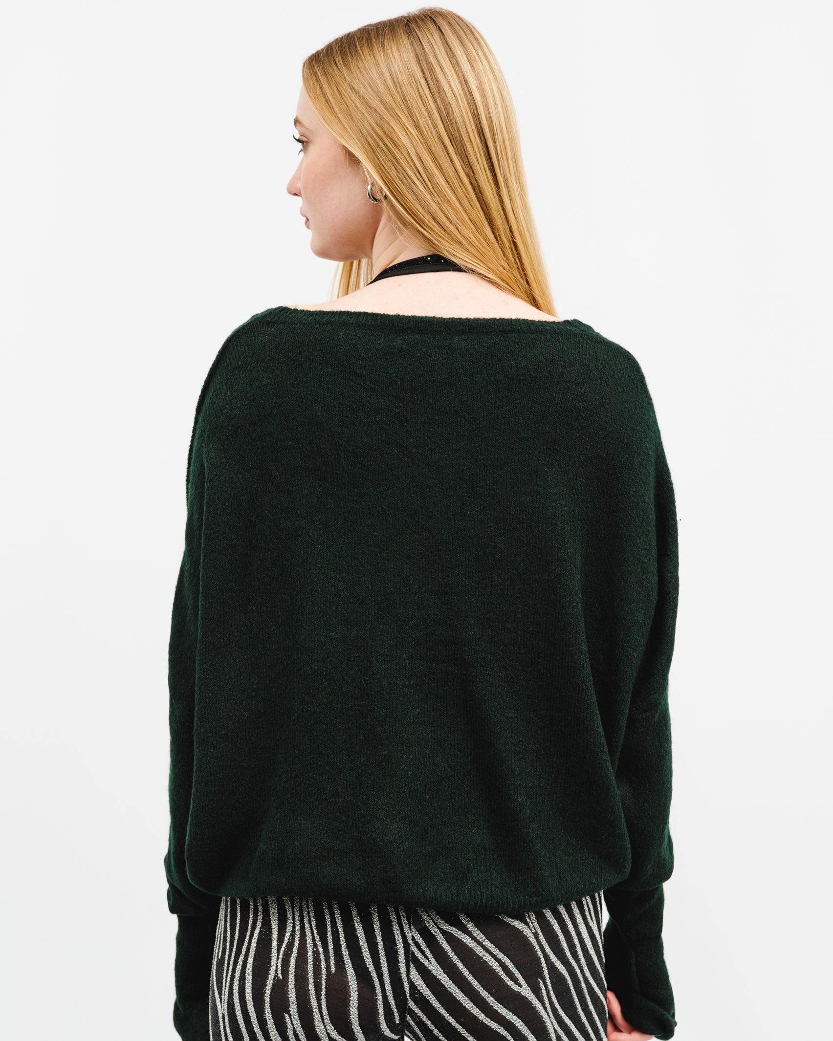 Weicher Pullover mit überlangen Ärmeln - Broke + Schön