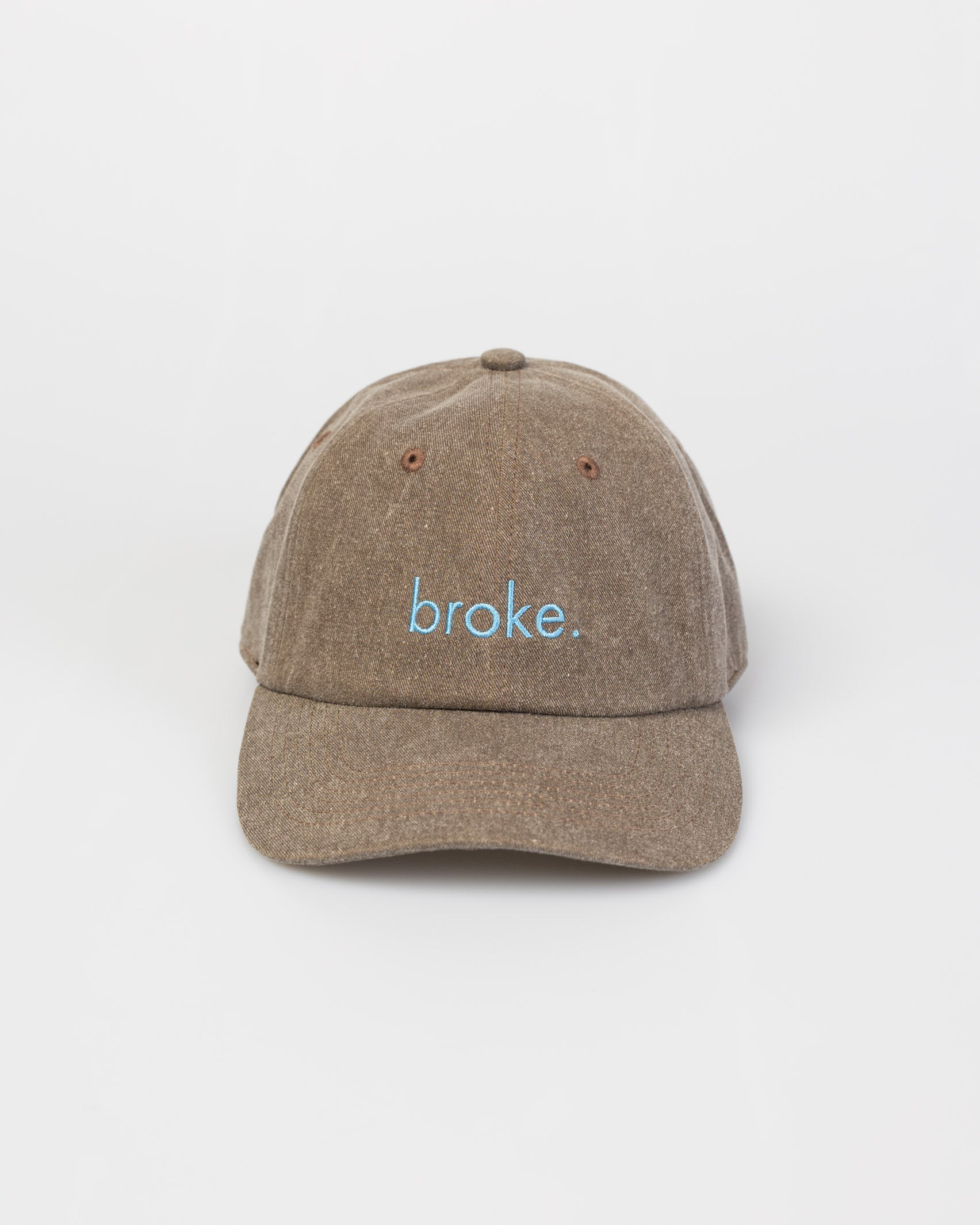 Cap mit "Broke" Print