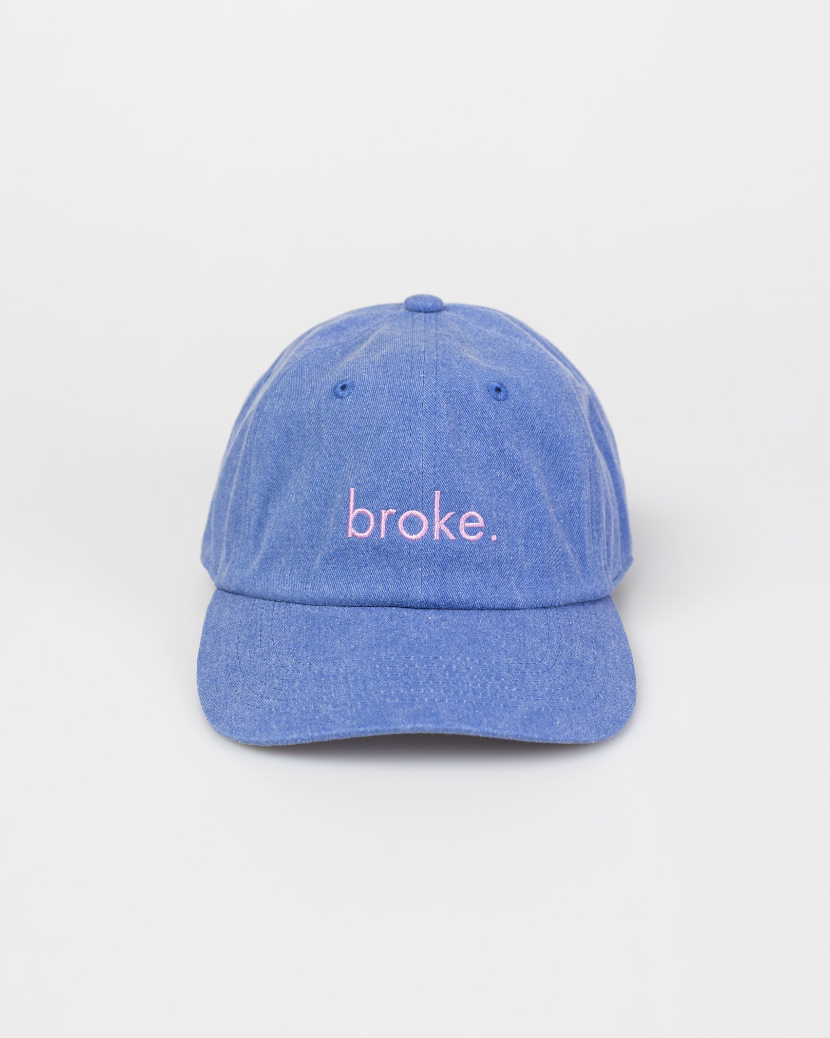 Cap mit "Broke" Print