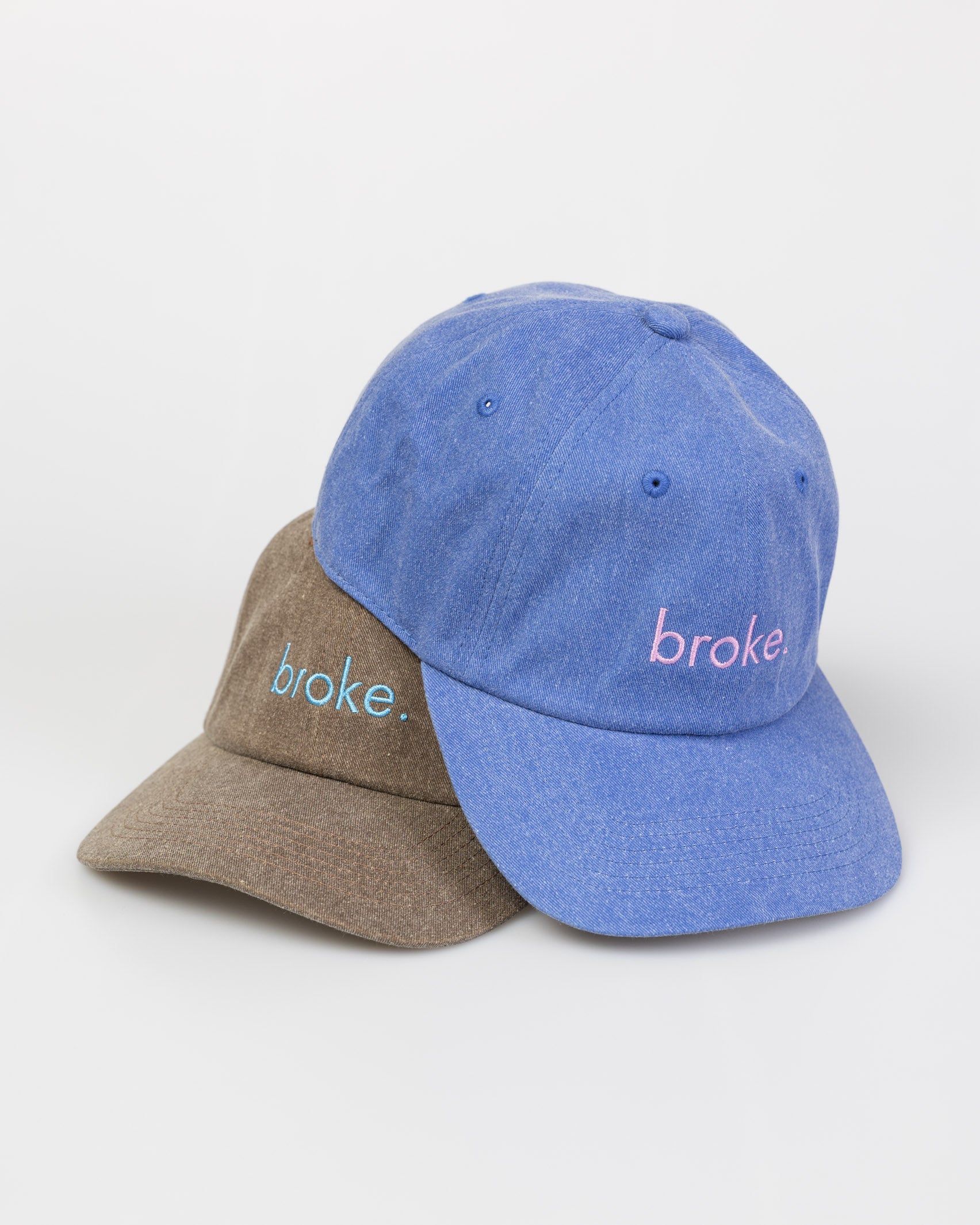 Cap mit "Broke" Print