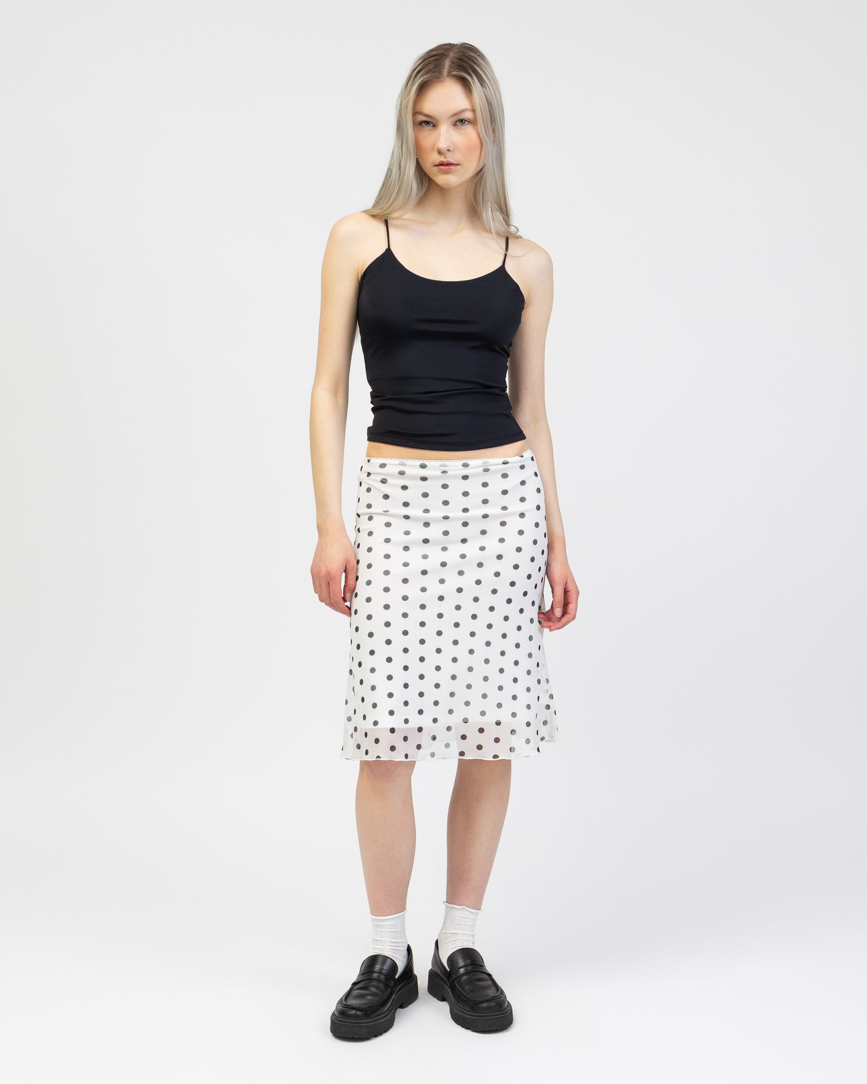 Schwarzes Basic Trägertop