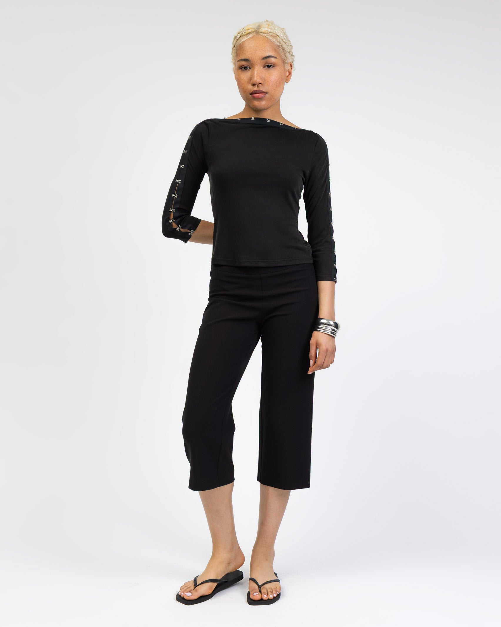 Klassische Capri Hose