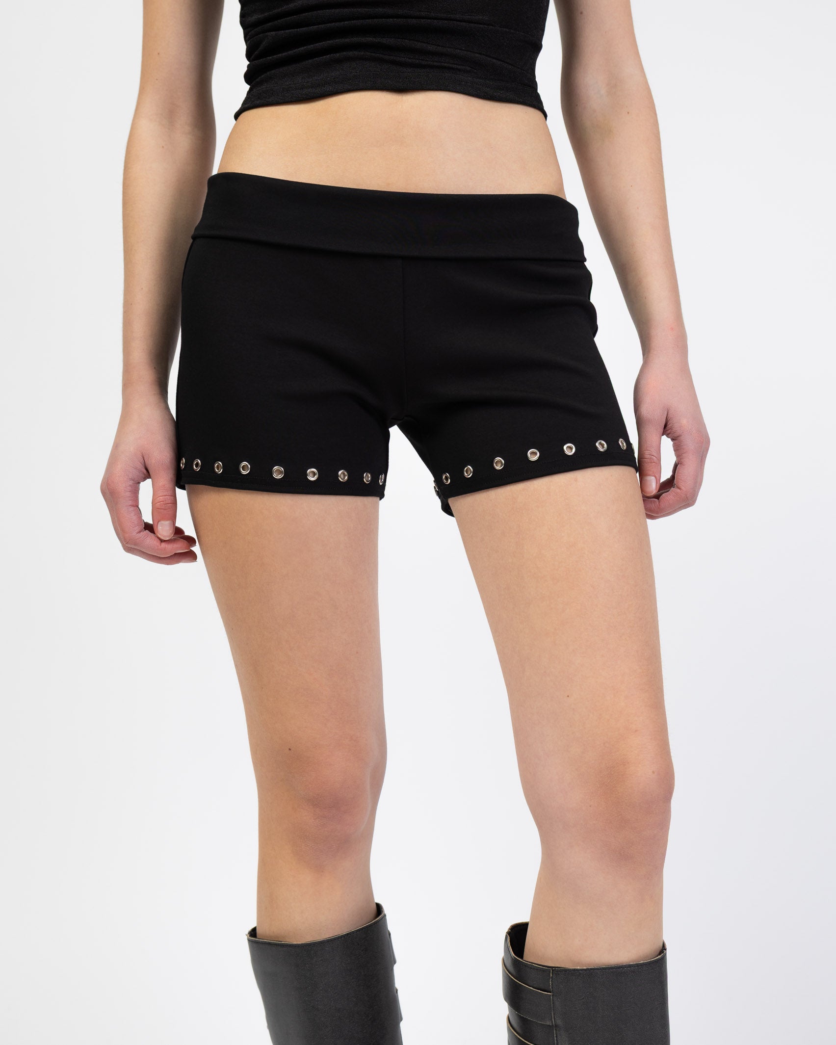 Microshorts mit Ösen