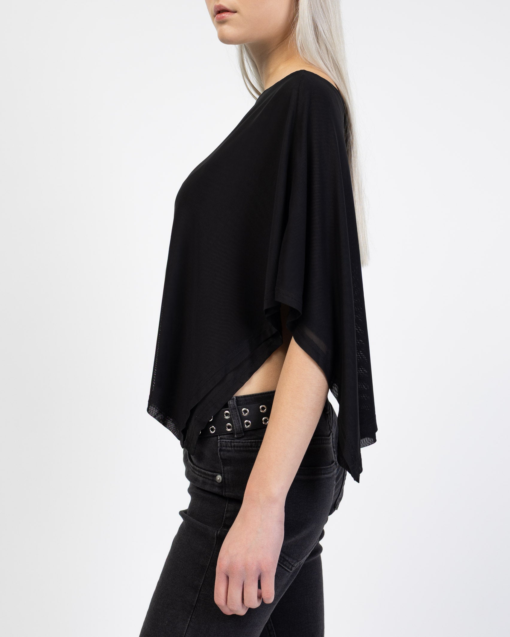 Poncho aus Mesh