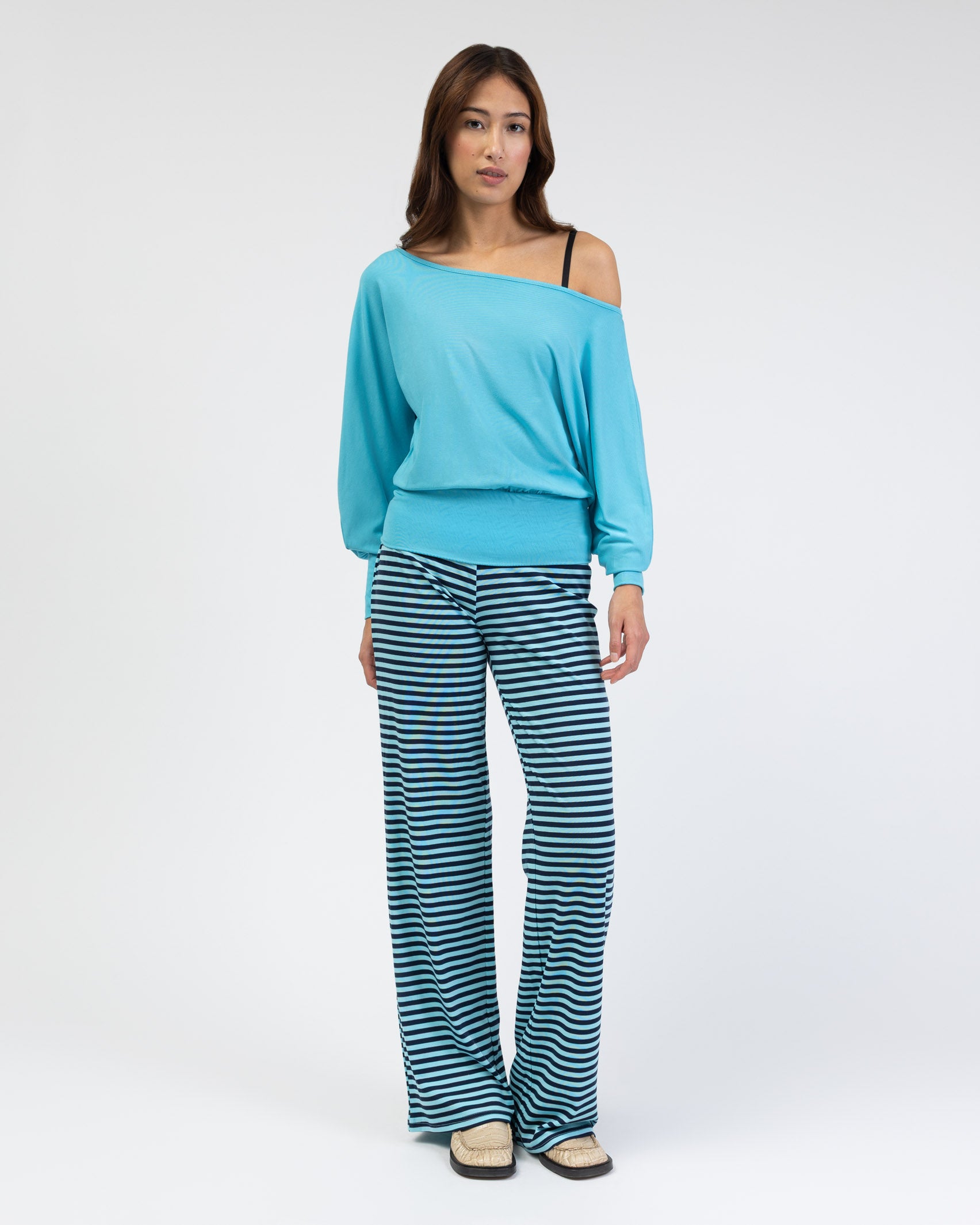 Offshoulder Langarmshirt