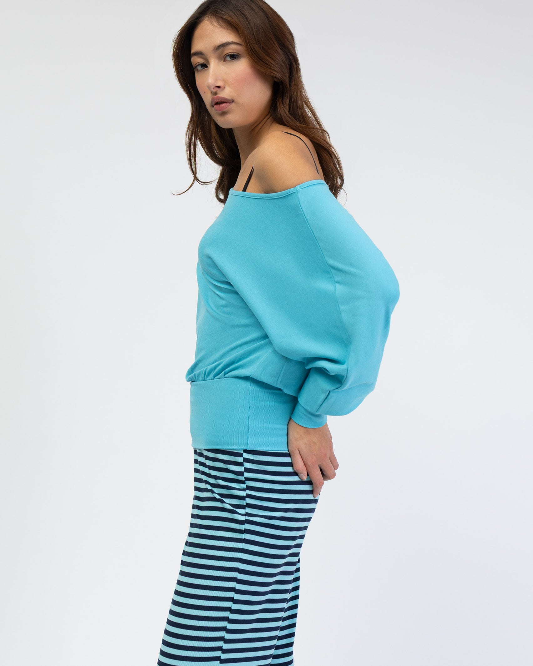 Offshoulder Langarmshirt