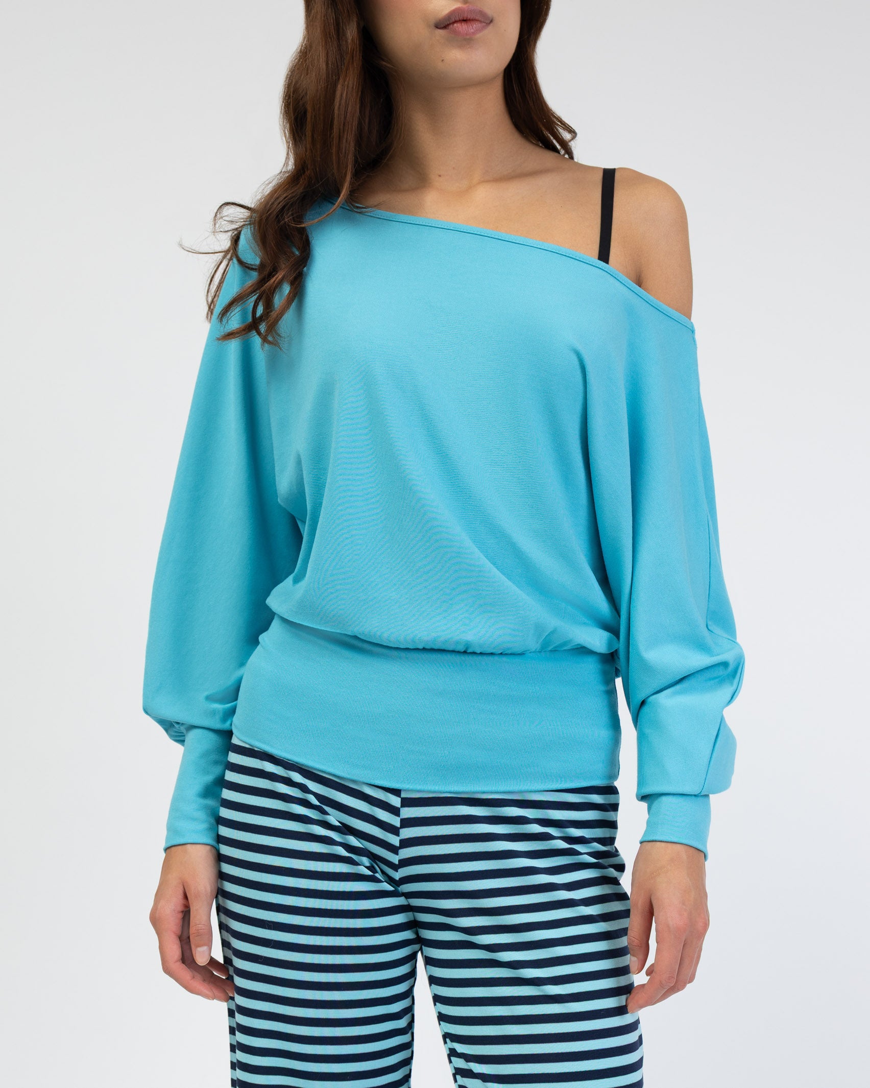 Offshoulder Langarmshirt