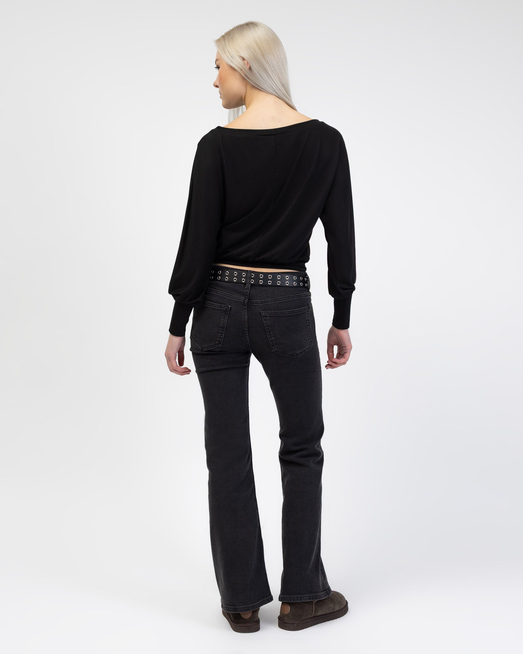 Offshoulder Langarmshirt