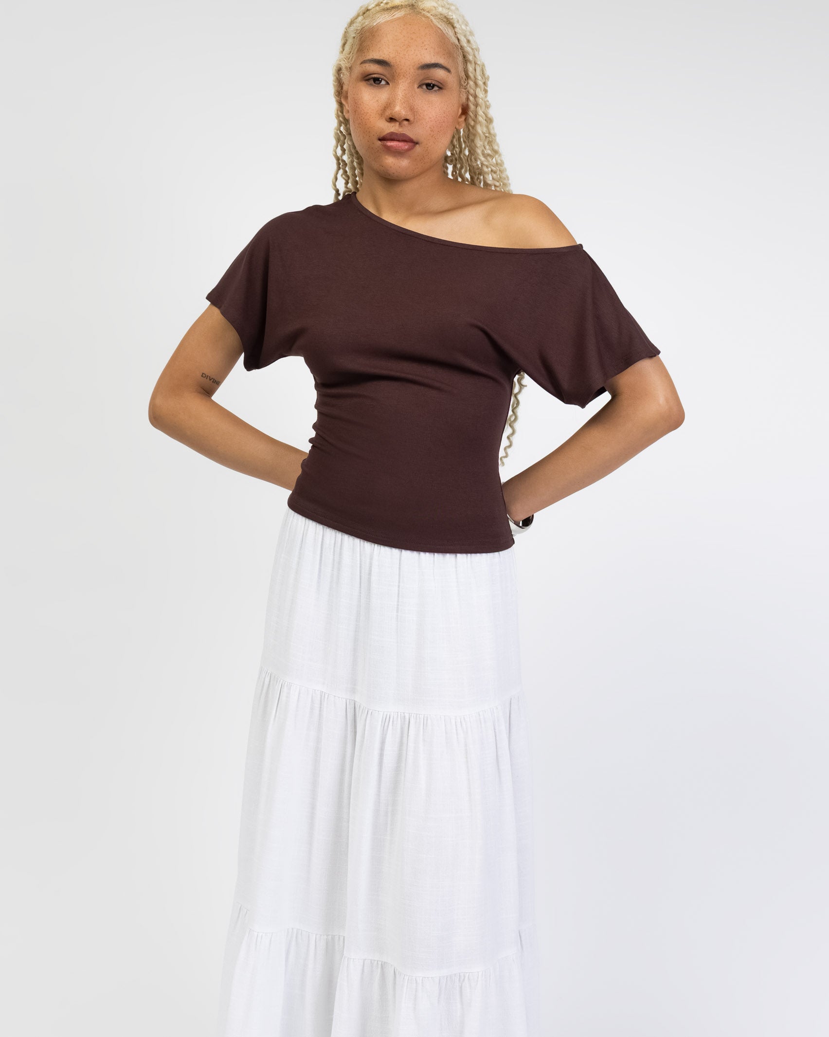 Weiches Offshoulder Shirt
