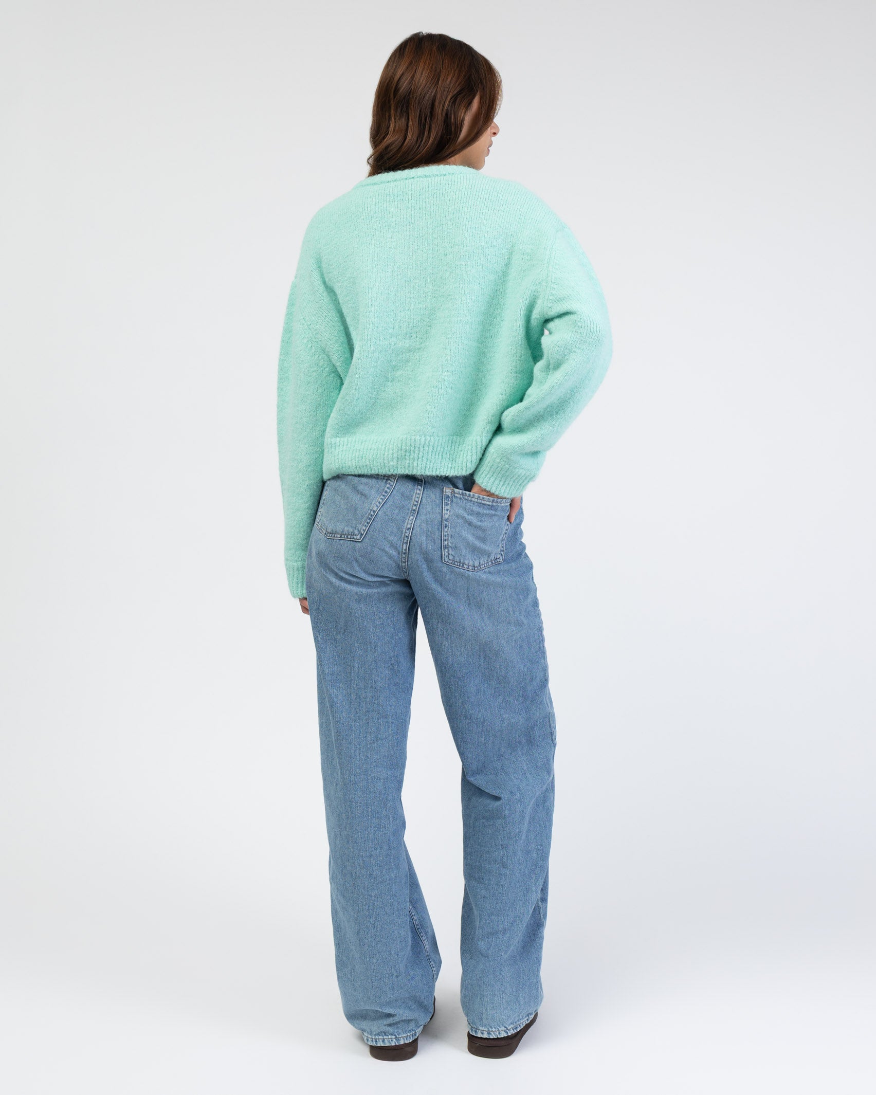 Strickjacke mit weichem Material