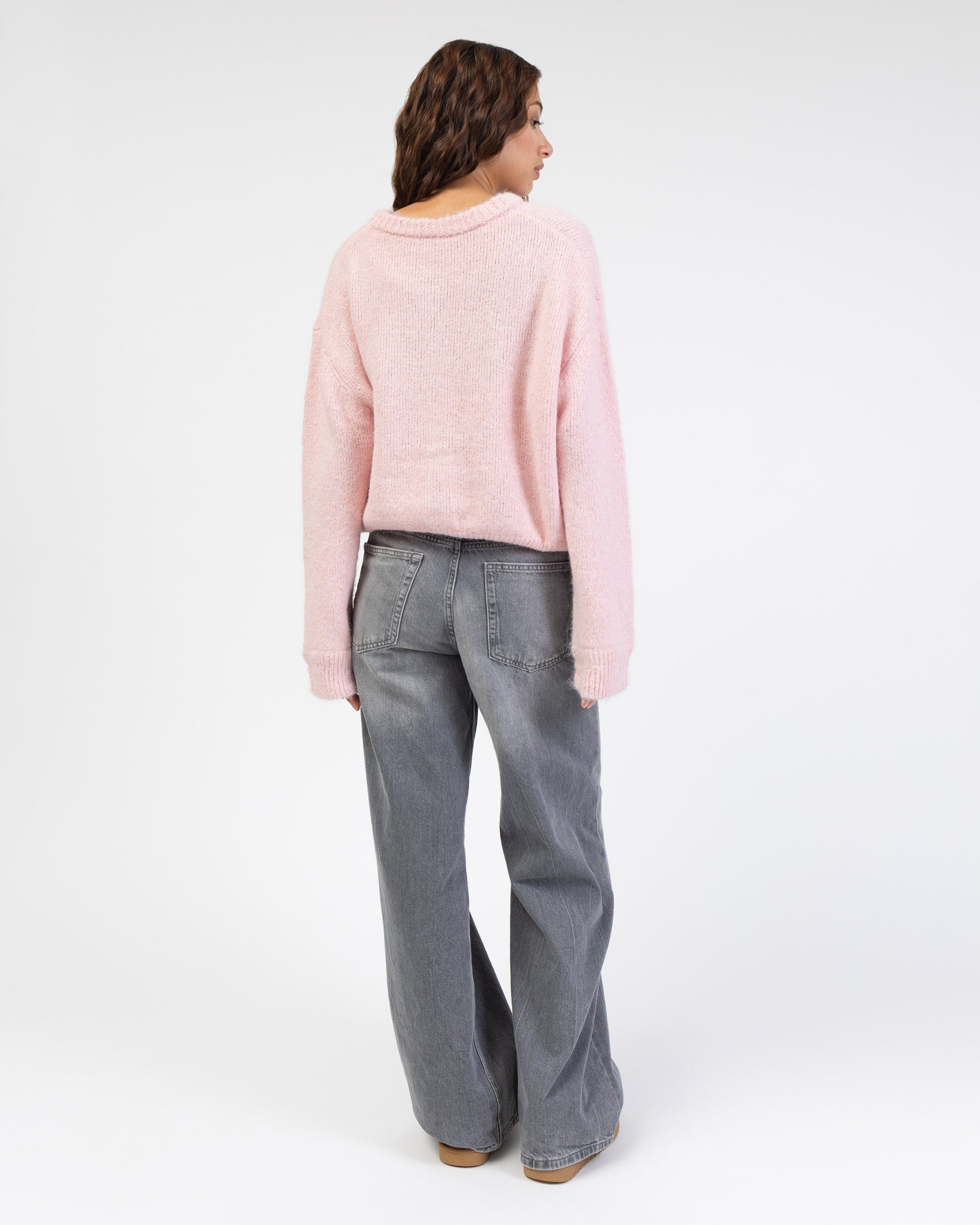 Strickjacke mit weichem Material