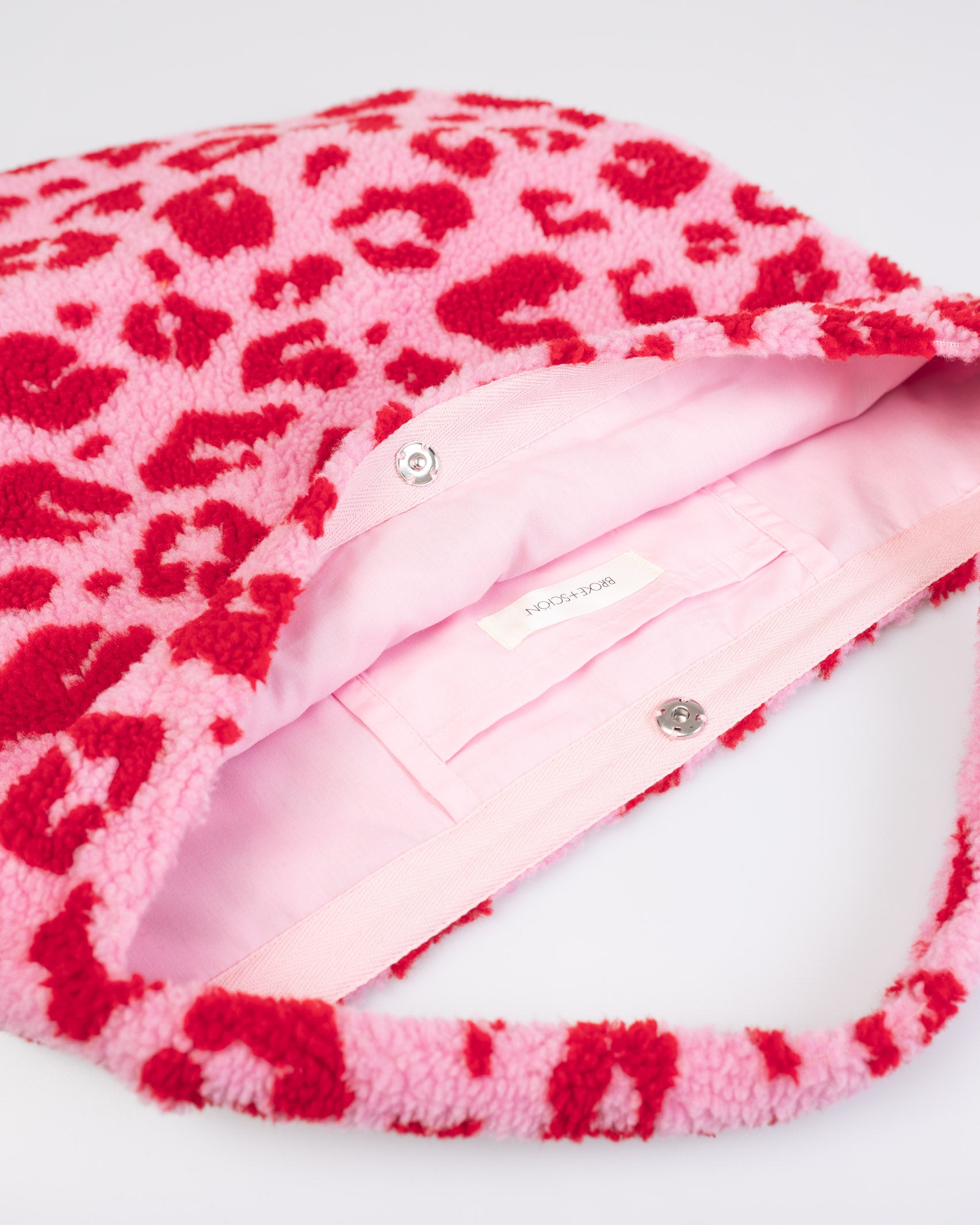 Teddy Tasche mit Leoprint