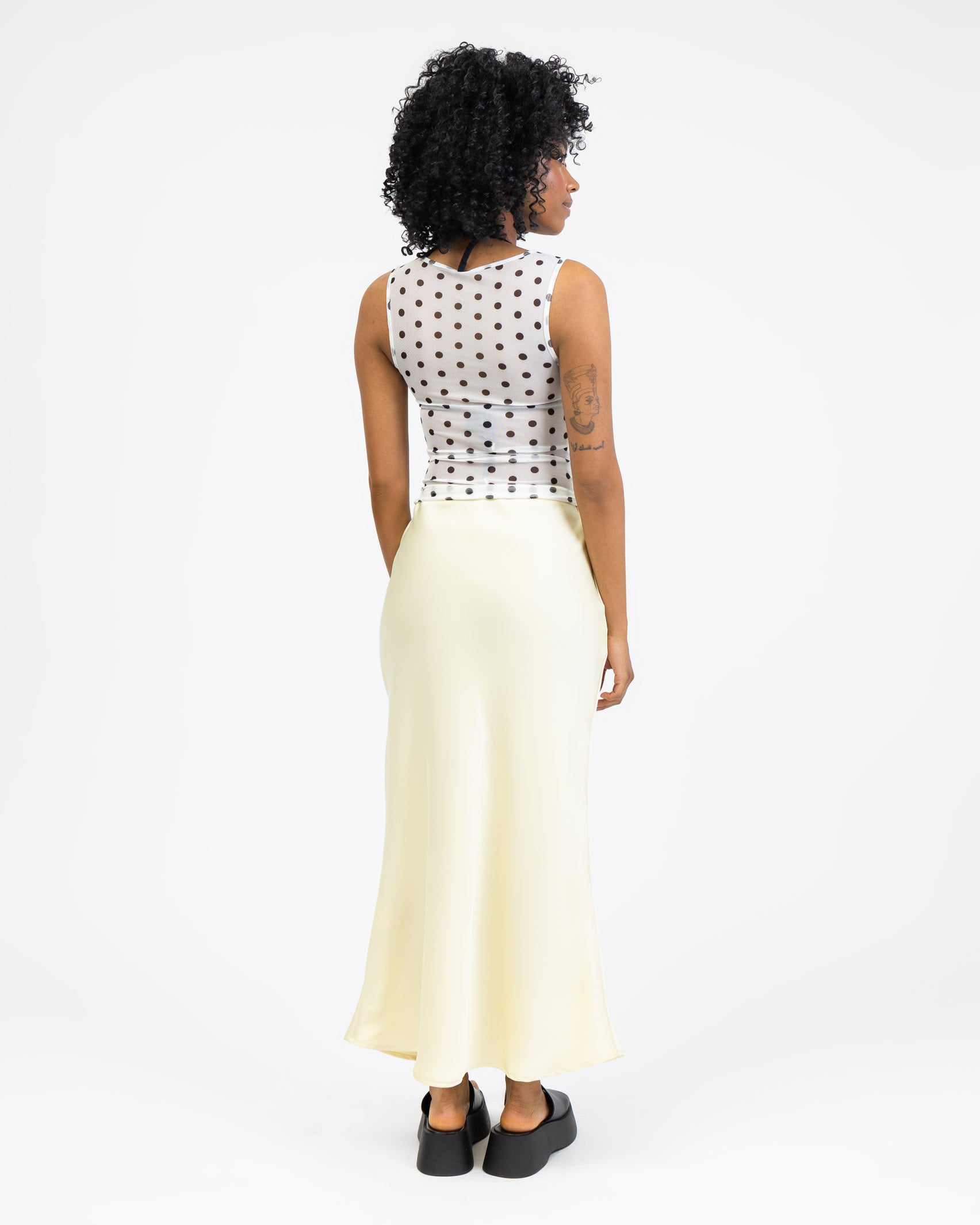 Top mit Polkadotprint