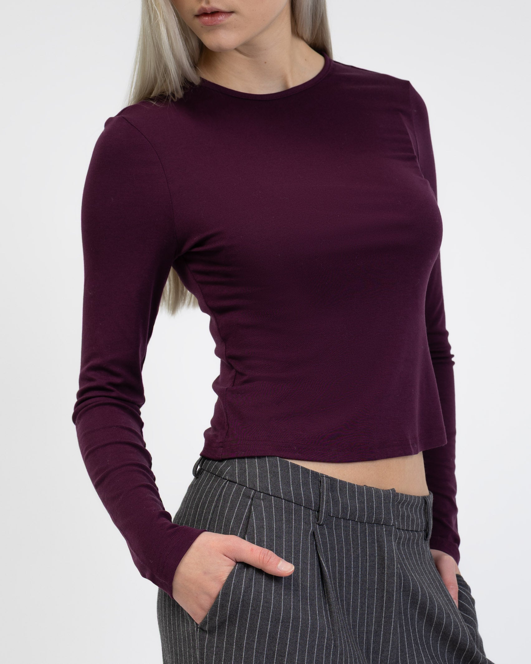 Langarmshirt aus weichem Material