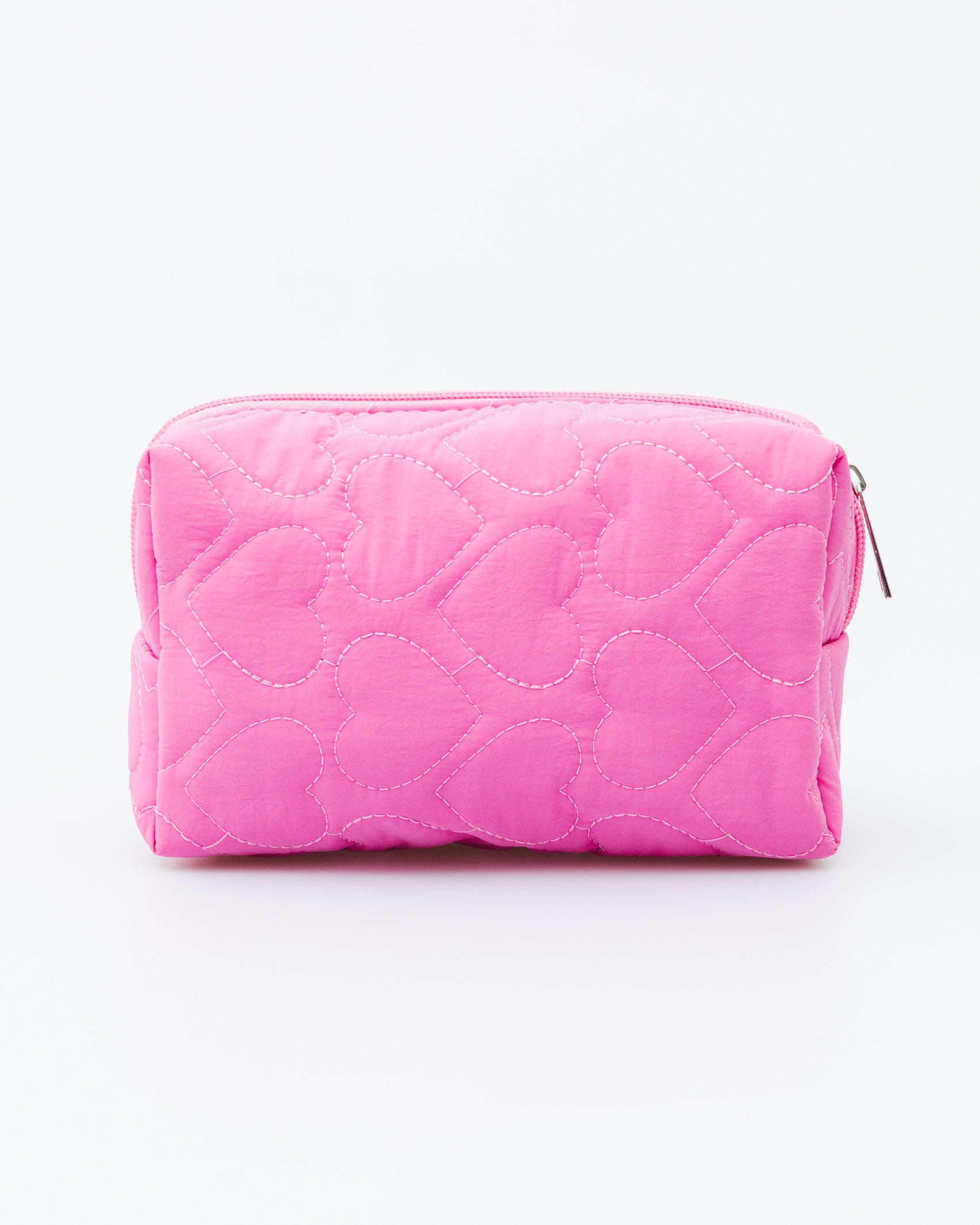 Kosmetiktasche mit Herzchen - Broke + Schön