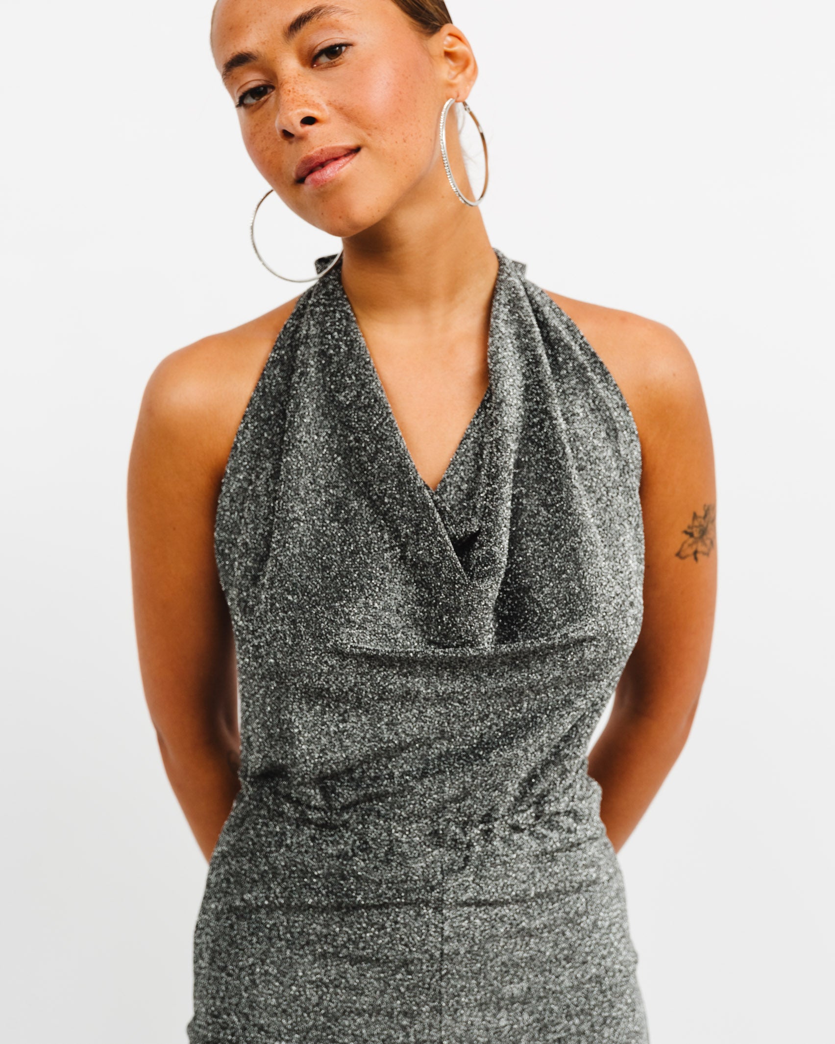 Glitzer Overall - Broke + Schön