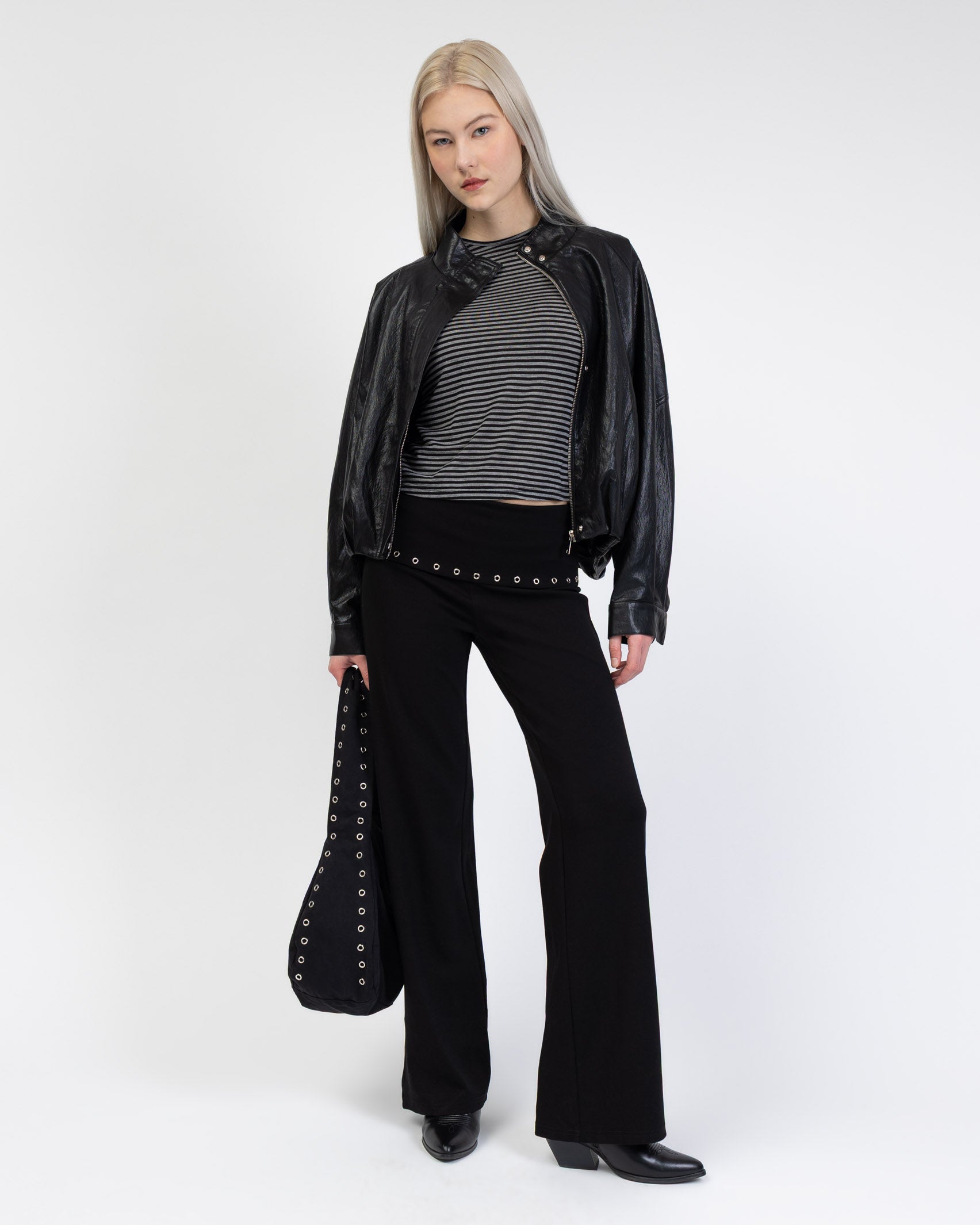 Kunstleder Bomberjacke