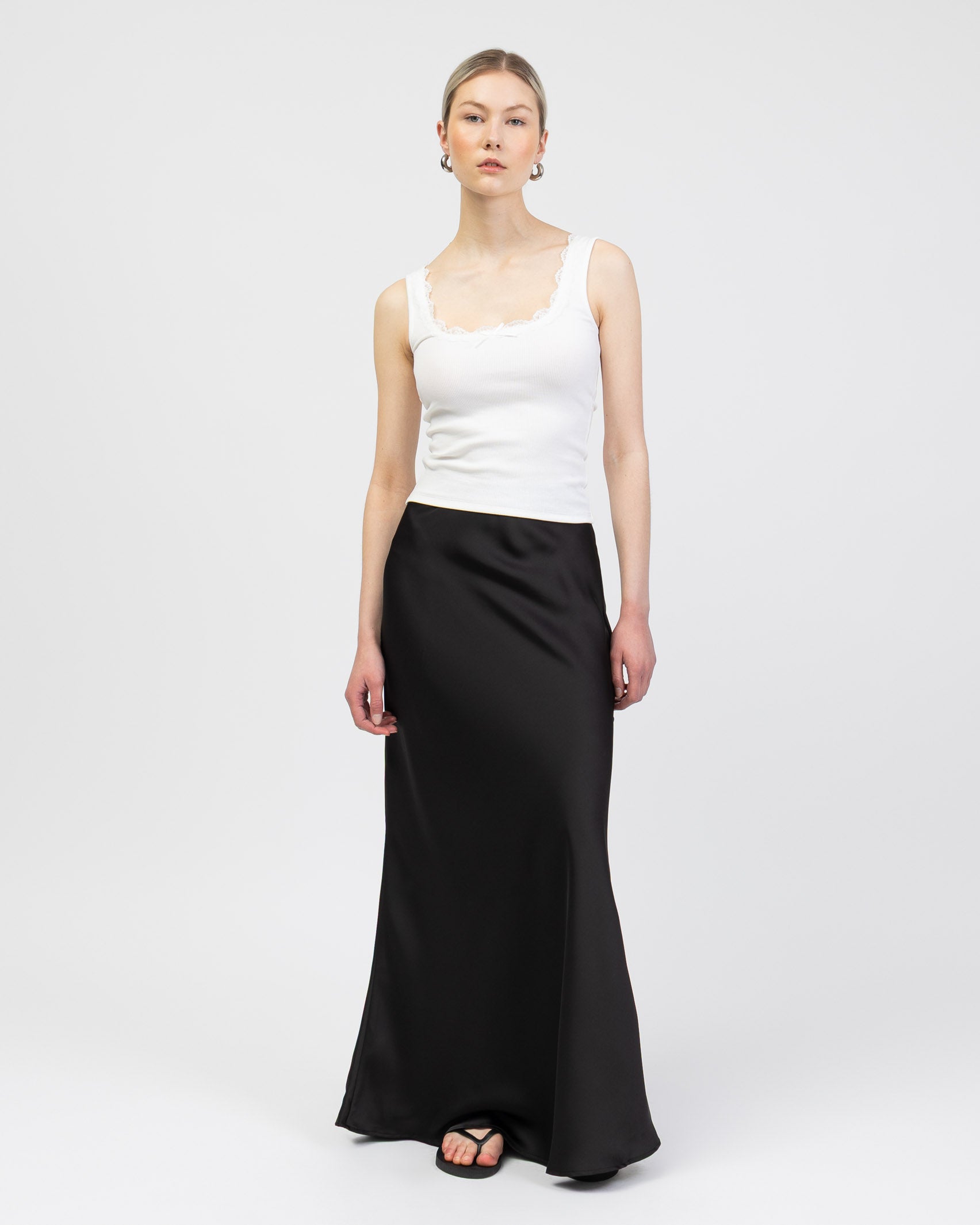 Maxirock in Satin-Optik