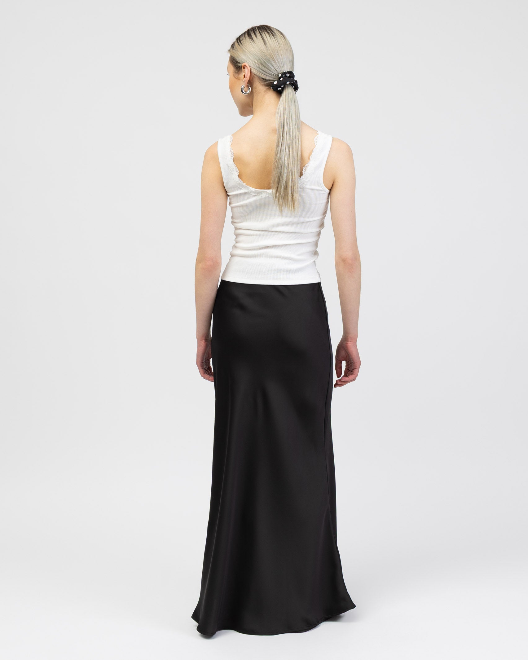 Maxirock in Satin-Optik