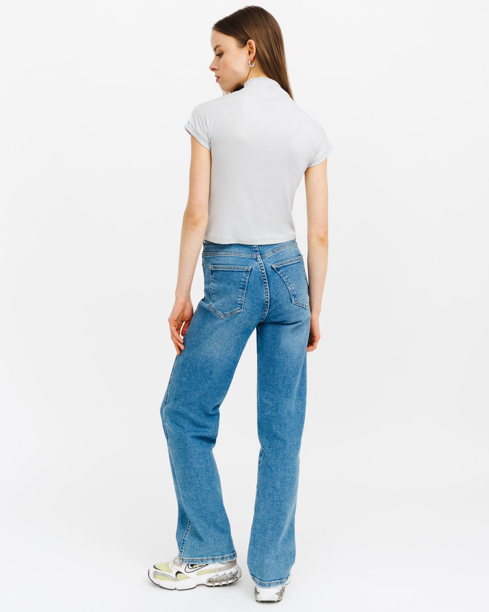 Shirt mit kurzem Stehkragen - Broke + Schön