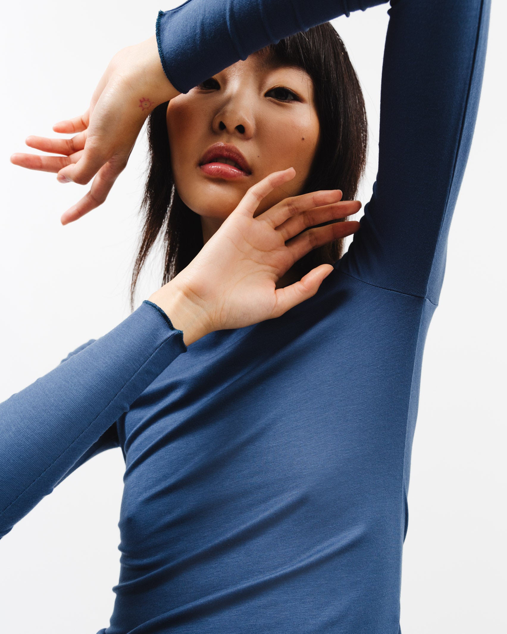 Langarmshirt mit U-Boot-Ausschnitt - Broke + Schön