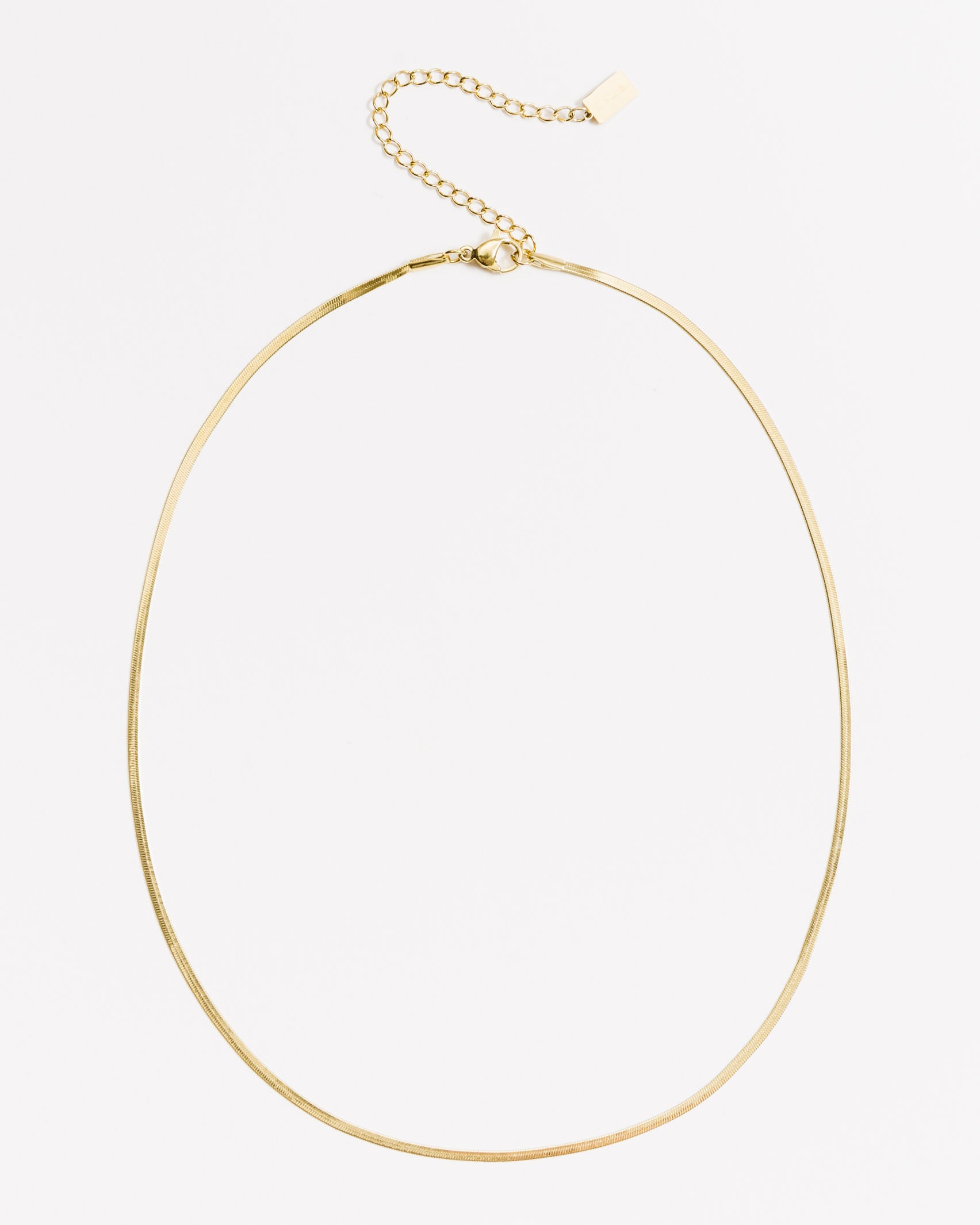 Klassische schmale Kette - Broke + Schön