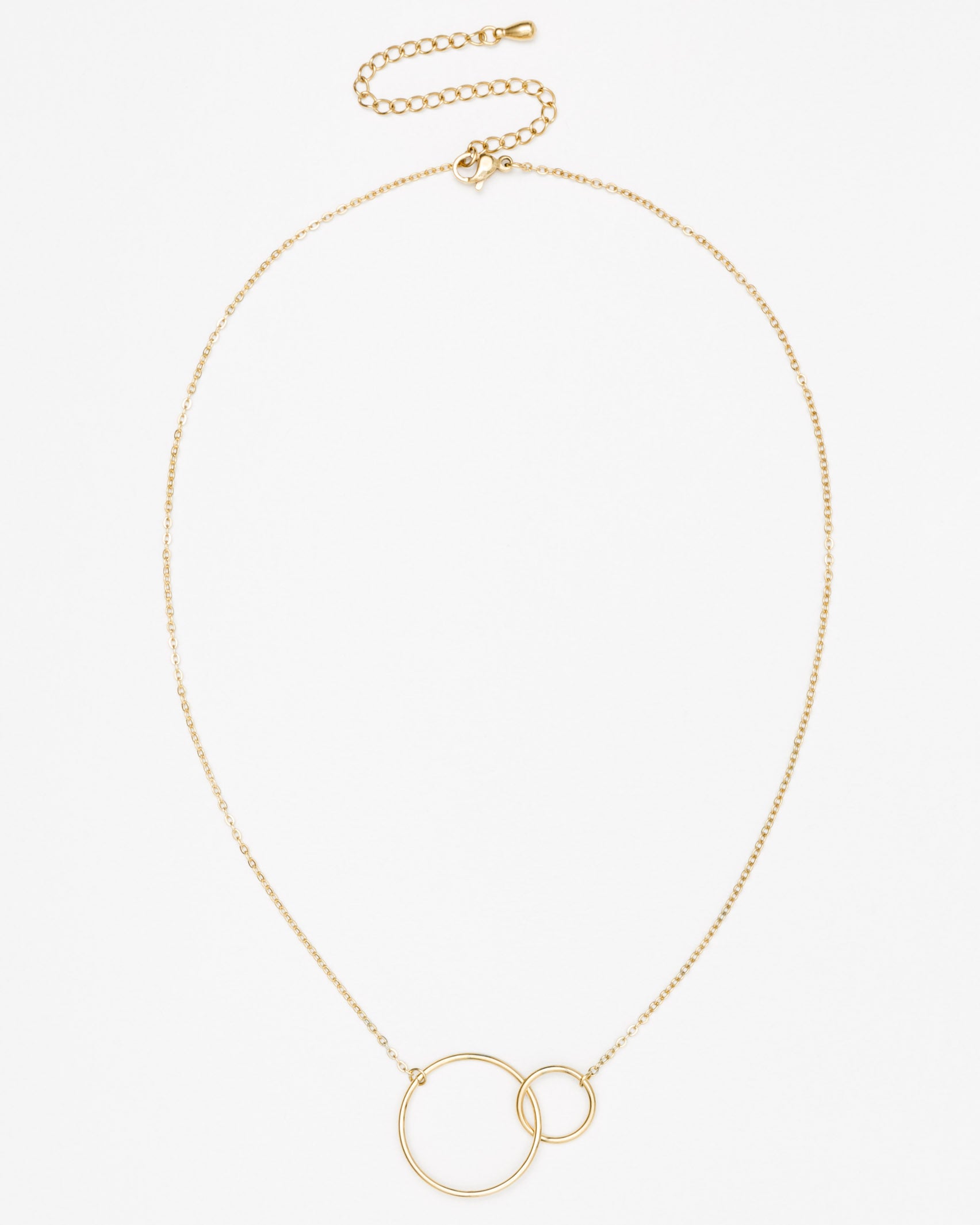 Kette mit Ring Anhängern - Broke + Schön