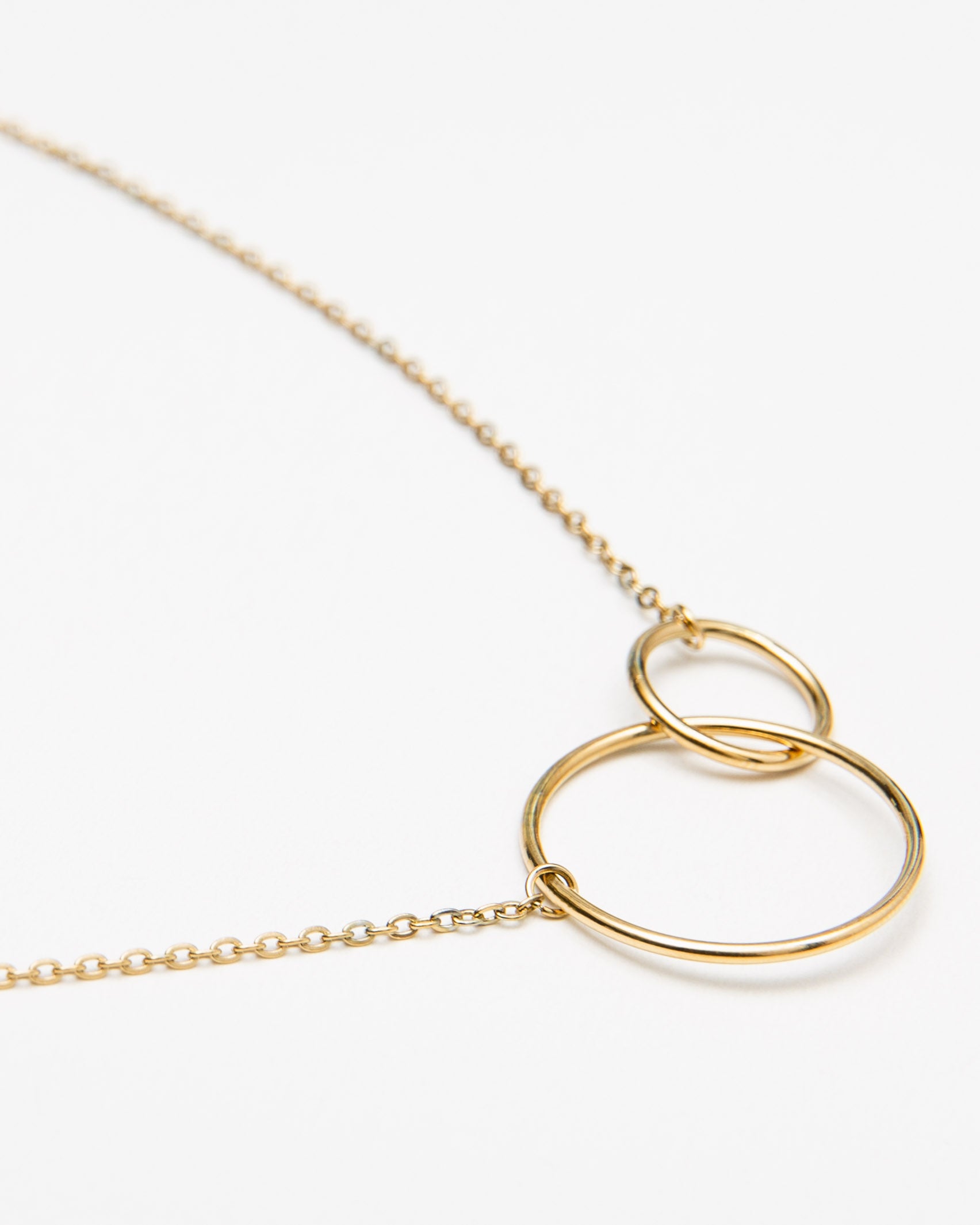 Kette mit Ring Anhängern - Broke + Schön