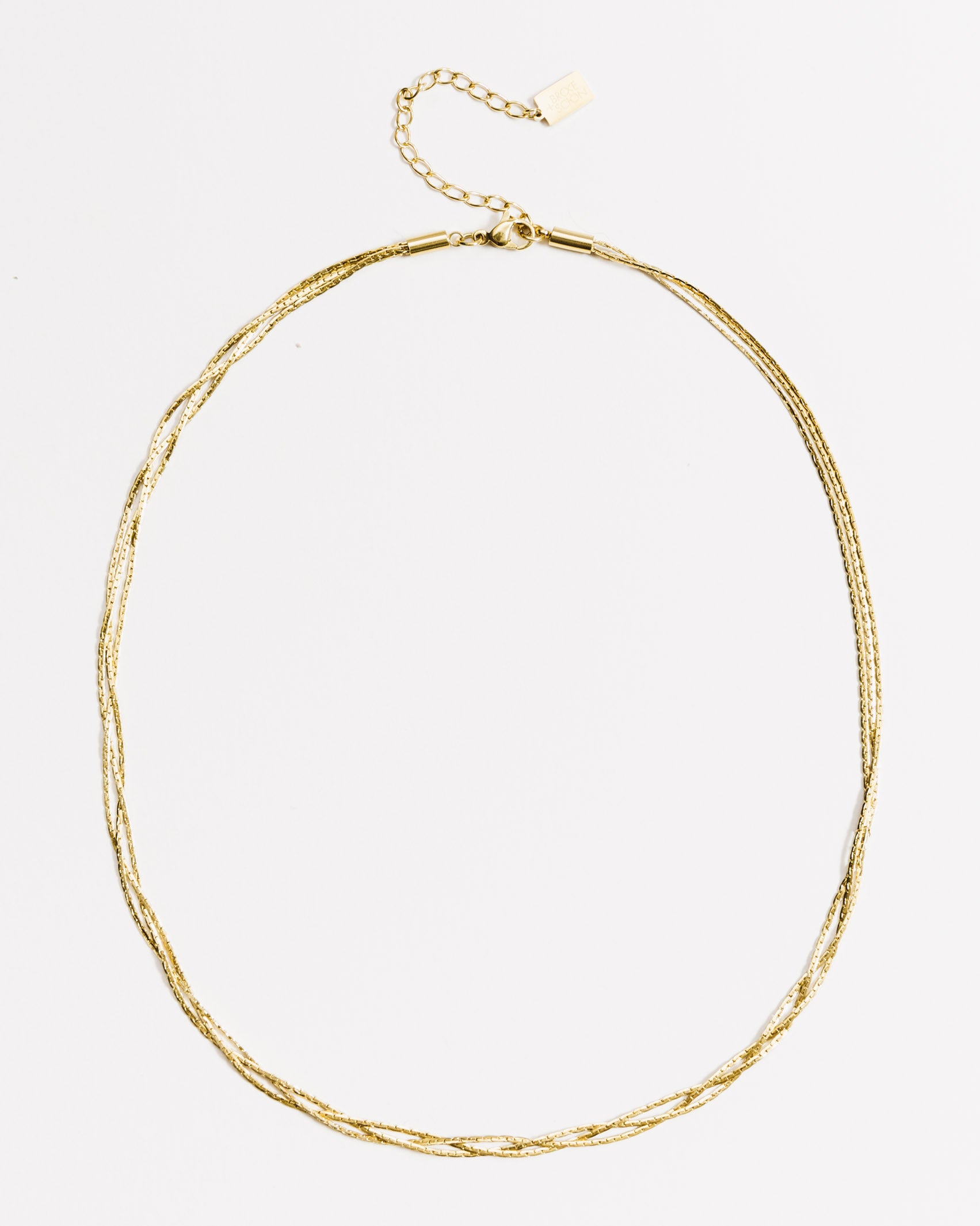 Doppelte feine Gliederkette - Broke + Schön