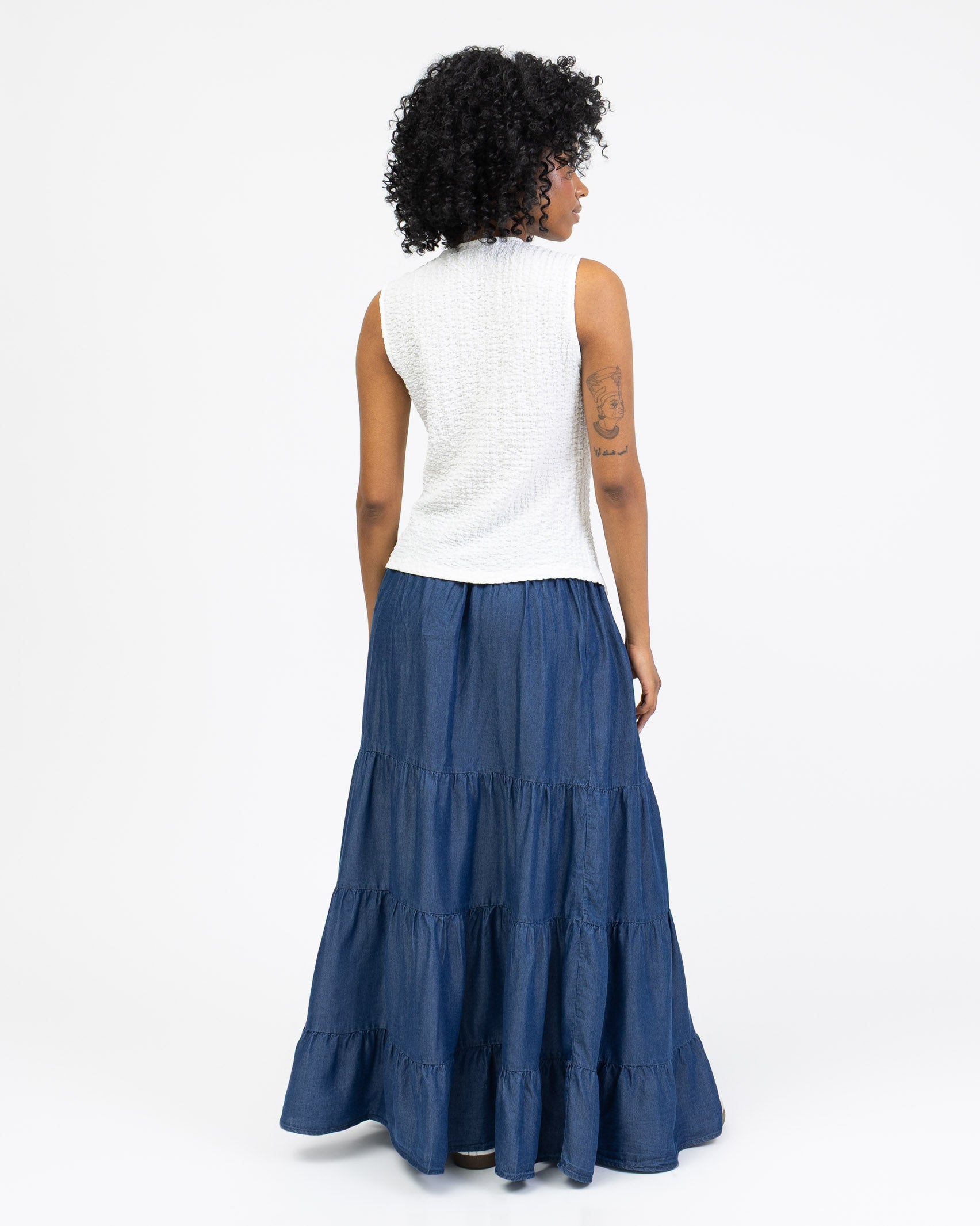 Top mit Bindebändern