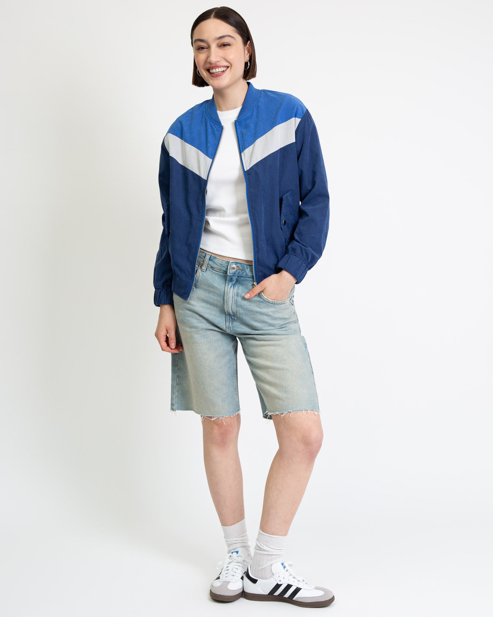 Sportliche, dreifarbige Jacke - Broke + Schön