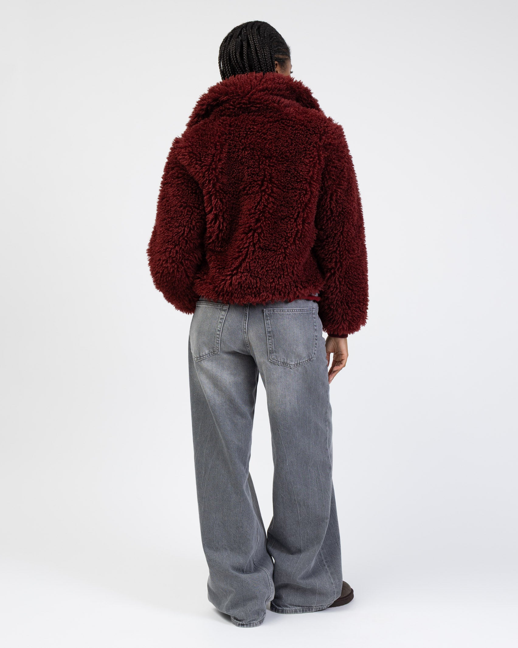 Weiche Jacke mit Reißverschluss