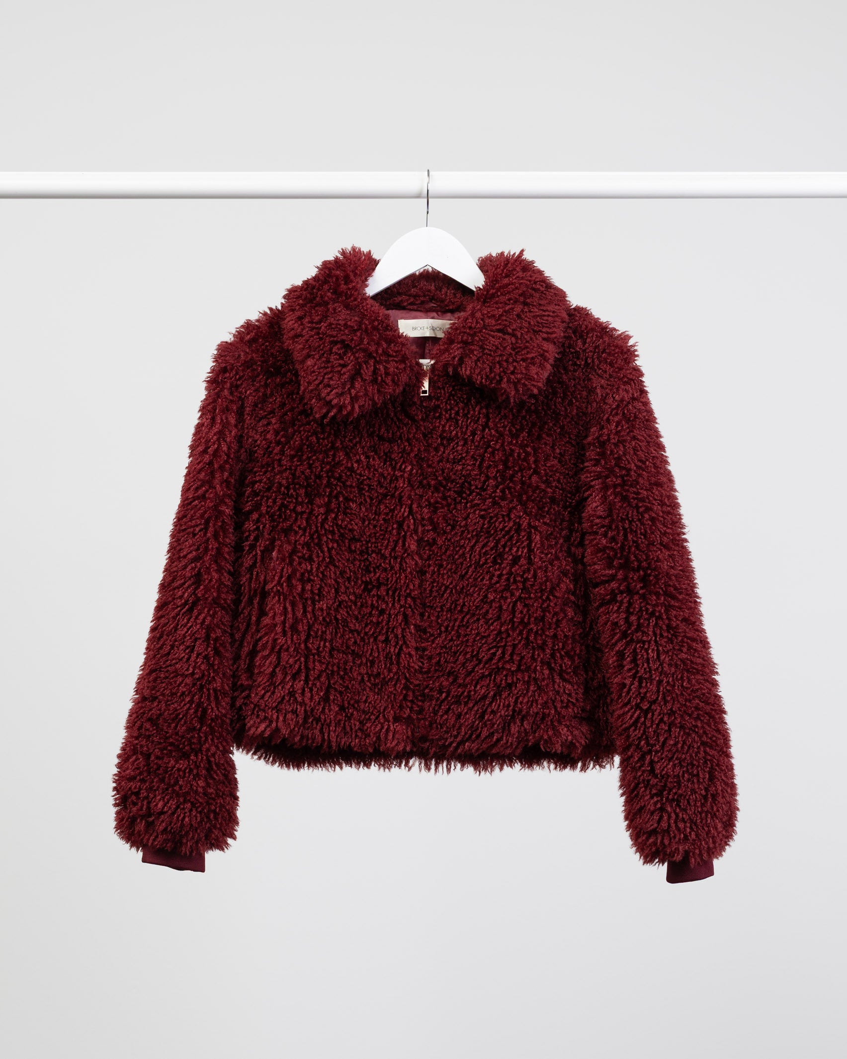 Weiche Jacke mit Reißverschluss