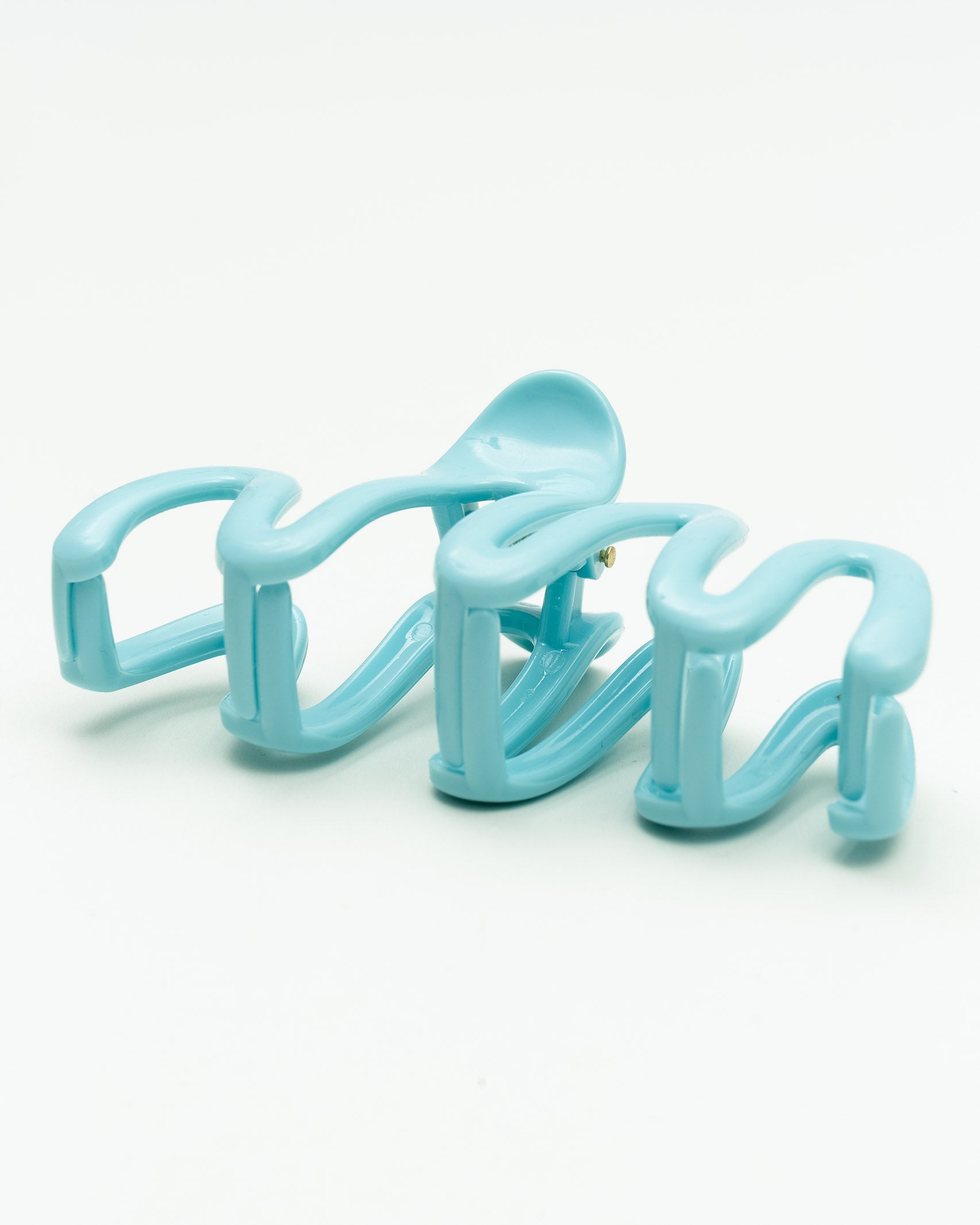 Großer gewellter Haarclip - Broke + Schön