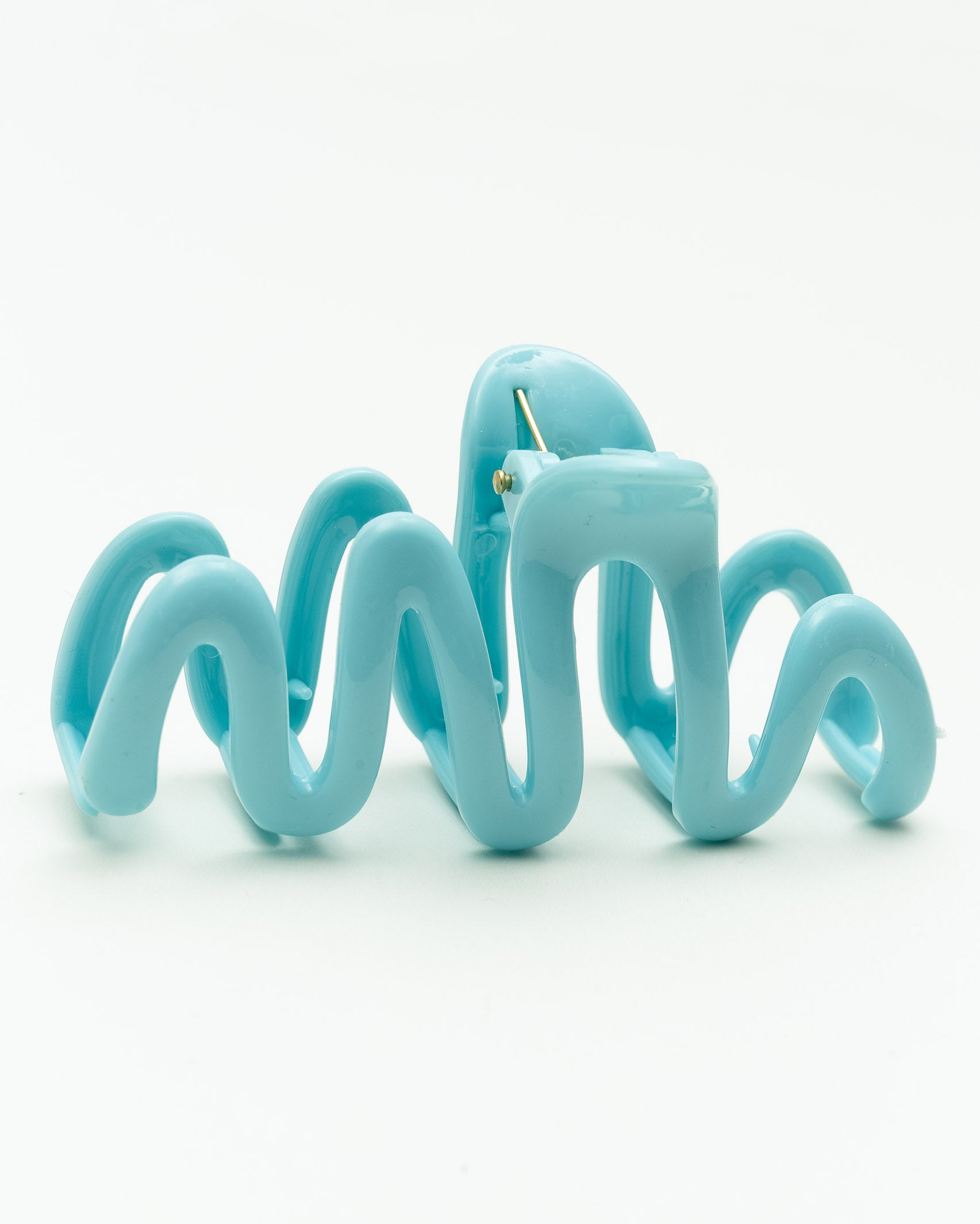 Großer gewellter Haarclip - Broke + Schön