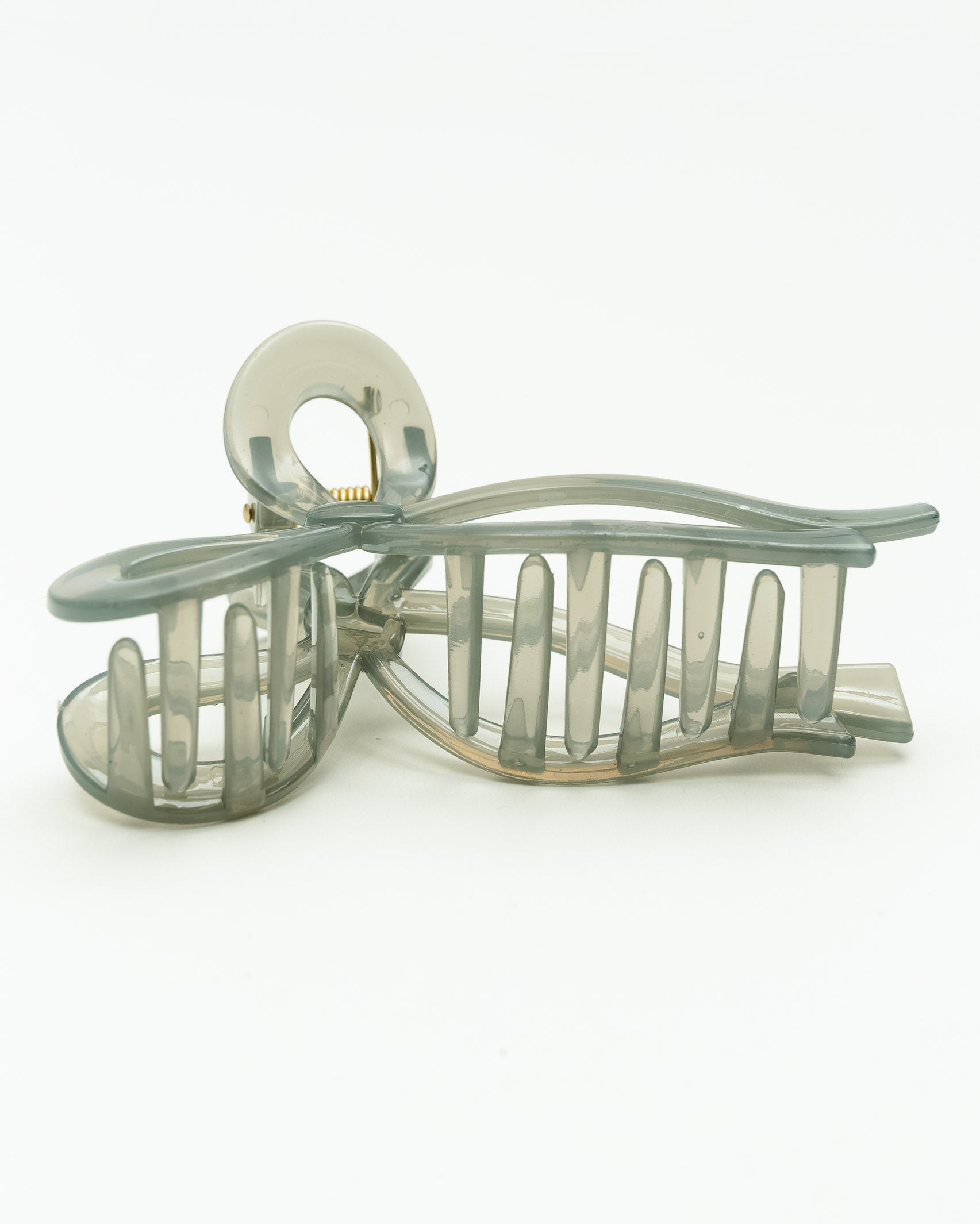 Großer, transparenter Haarclip in Schleifen Form - Broke + Schön